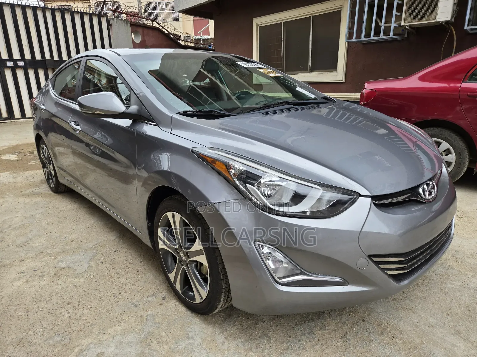 Hyundai Elantra Limited 4dr Sedan (1.8L 4cyl 6A) 2014 Gray
