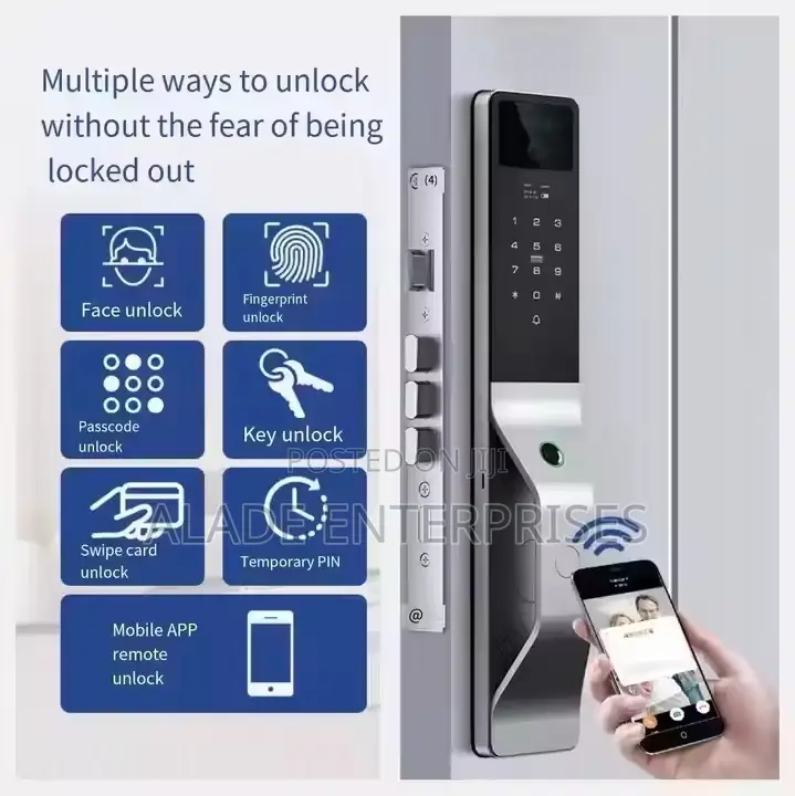 Tuya Wifi App Smart Lock For Wood Door Electric Digital Code