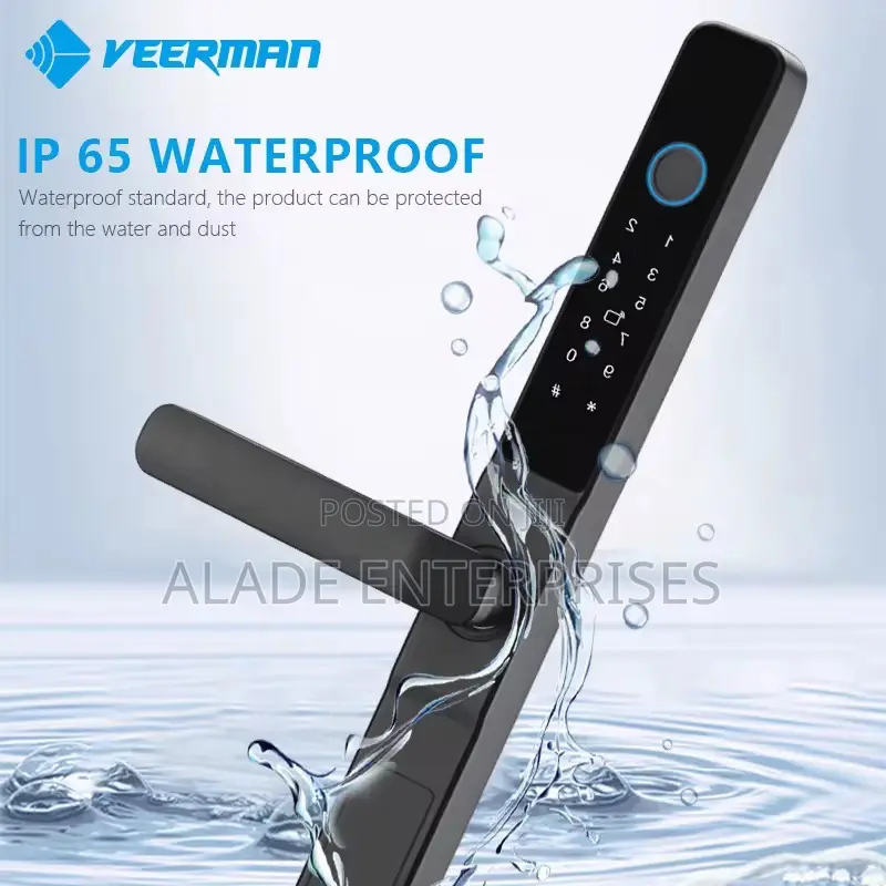 Waterproof Aluminum Door  Fingerprint Smart Lock