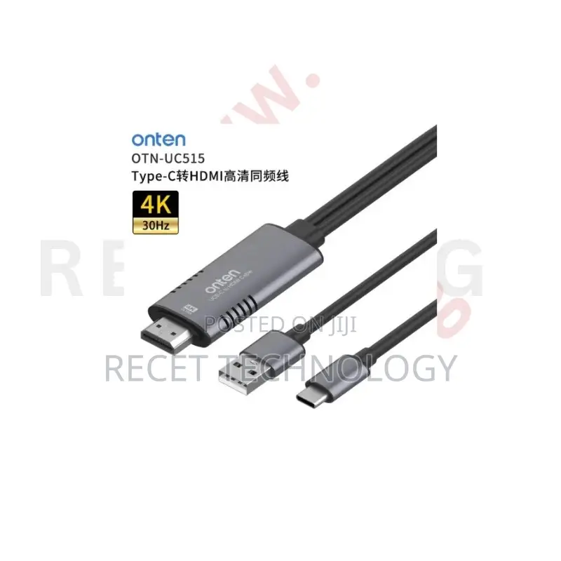 Onten Otn-Uc515 Usb-C to Hdmi Cable 1.8m