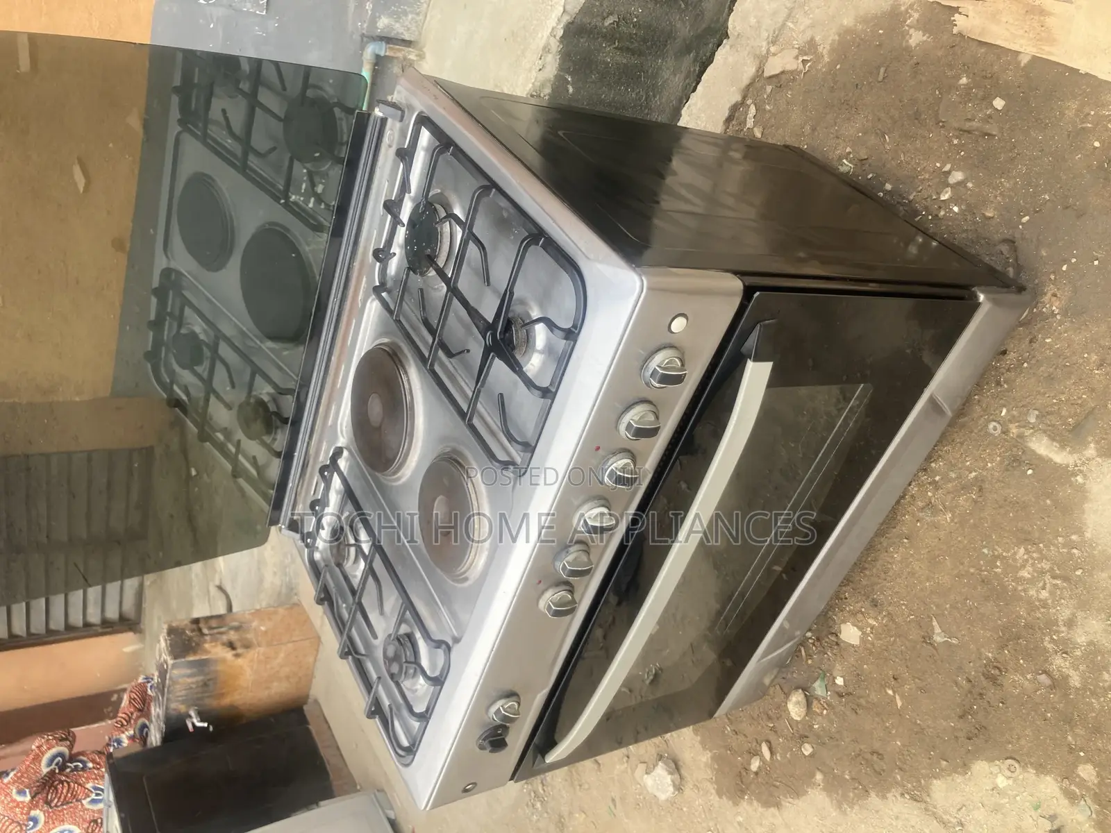 6 Burner Gas Cooker With Oven