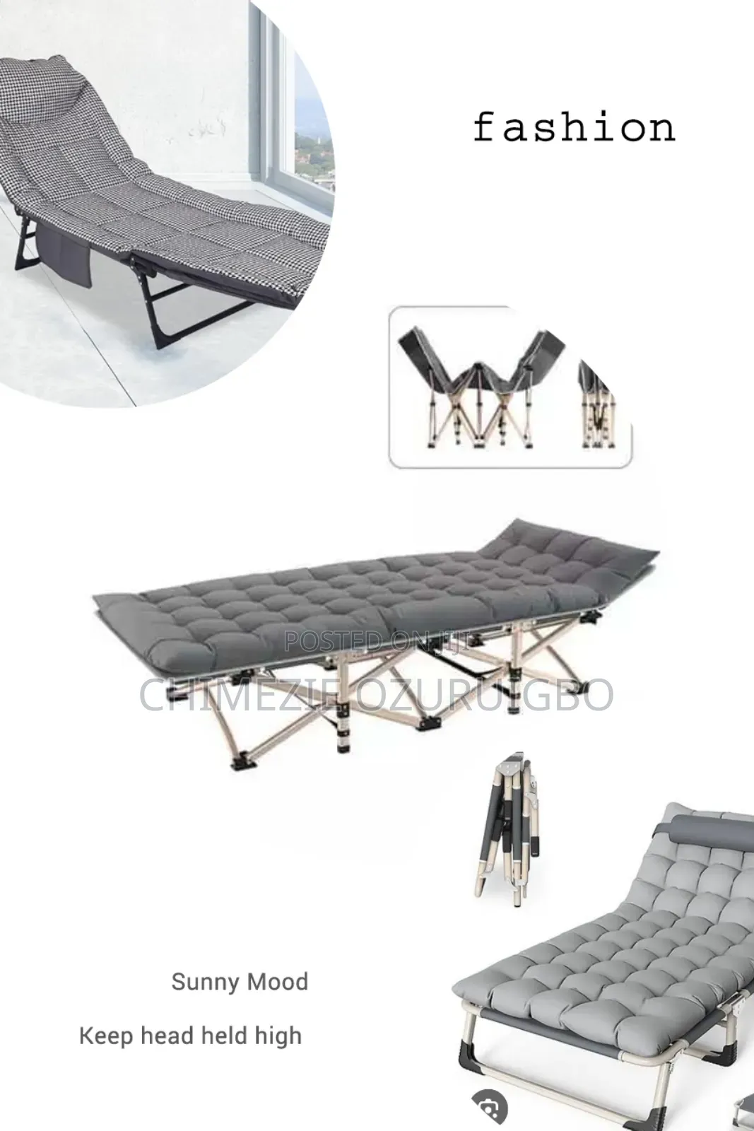 Picnic, Adjustable, Recliner, Camp, Outdoor, Relaxation Beds