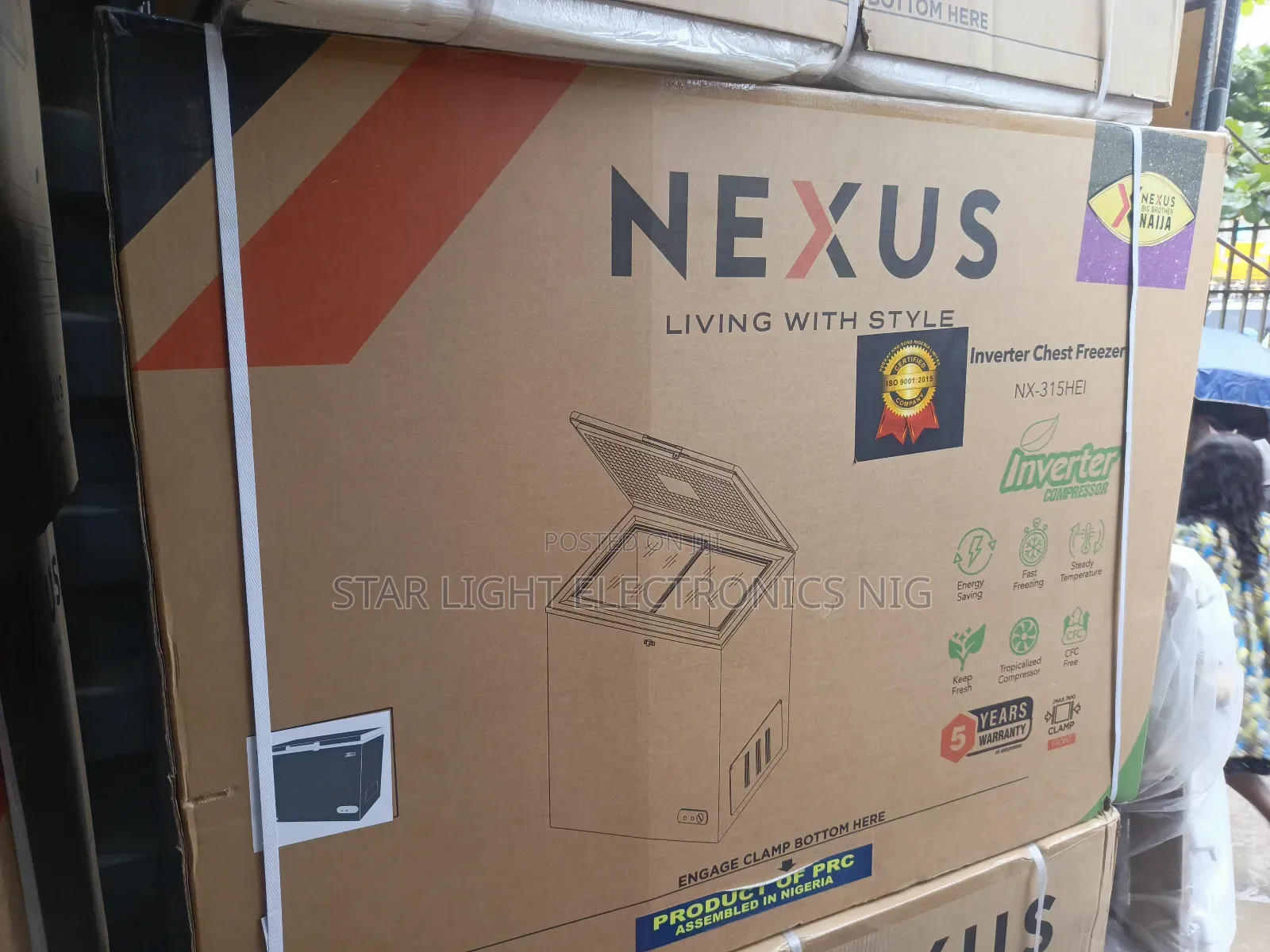 Inverter Freezer Nexus Model 315