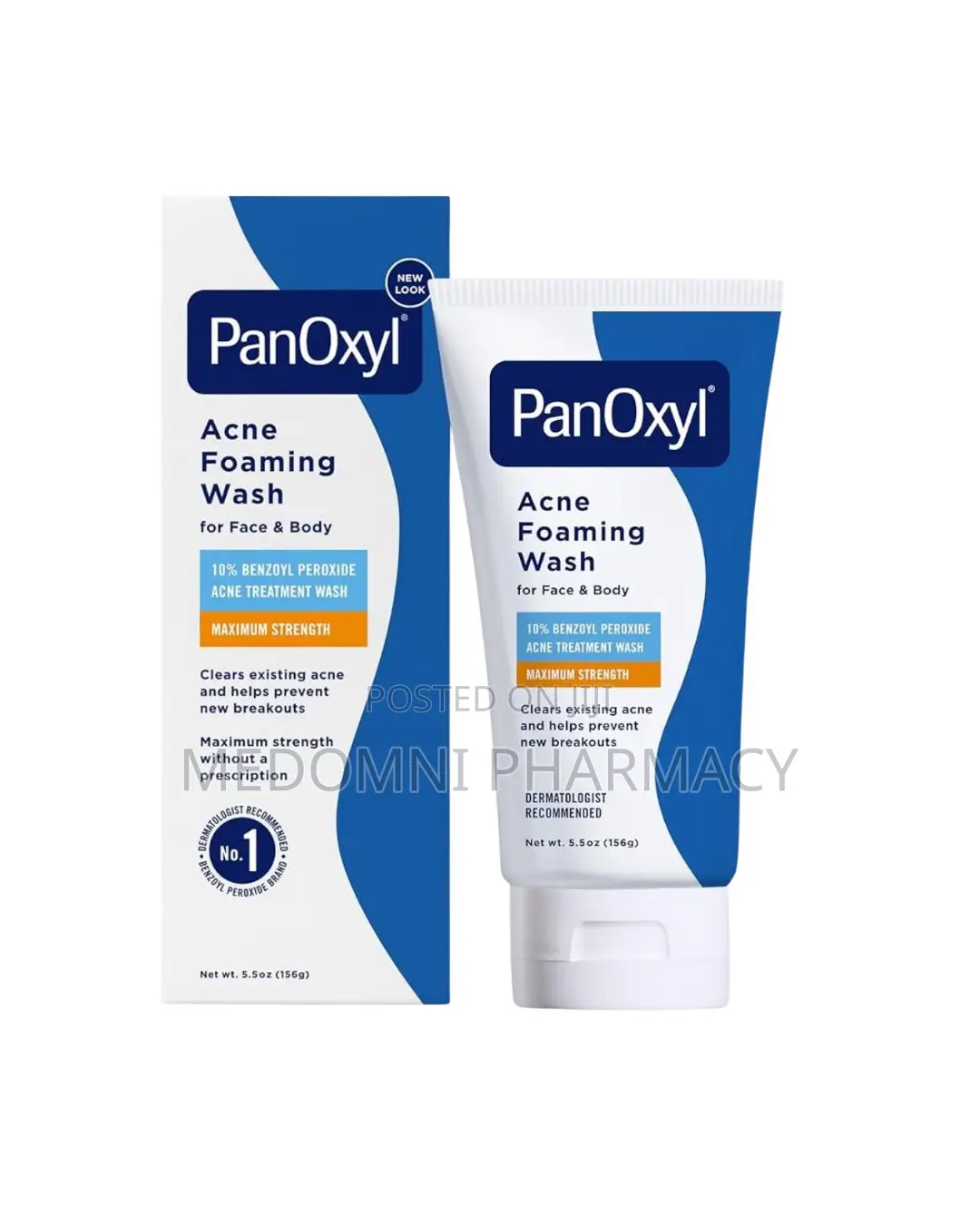 Panoxyl Acne Foaming Wash 156g