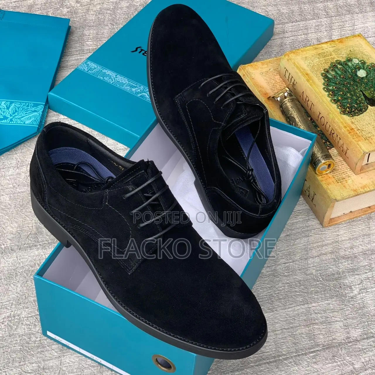 Original Steve Riots Suede Brogue Shoes