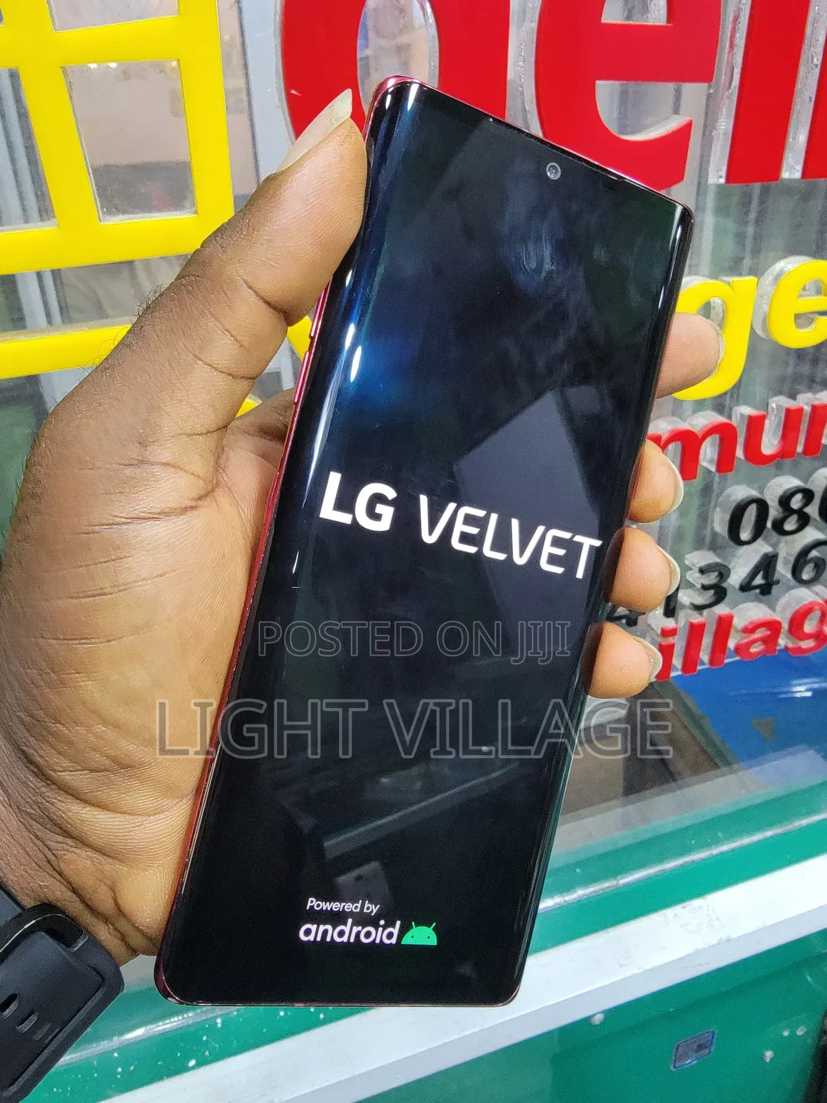 LG Velvet 5G 128 GB Red
