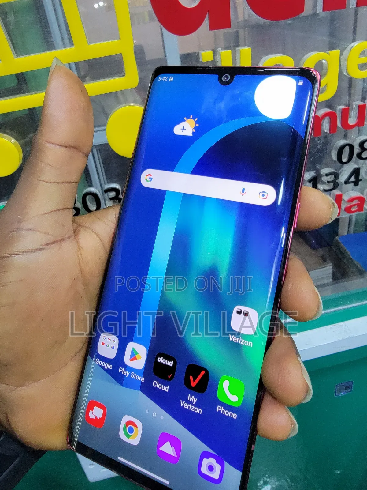 LG Velvet 5G 128 GB Red