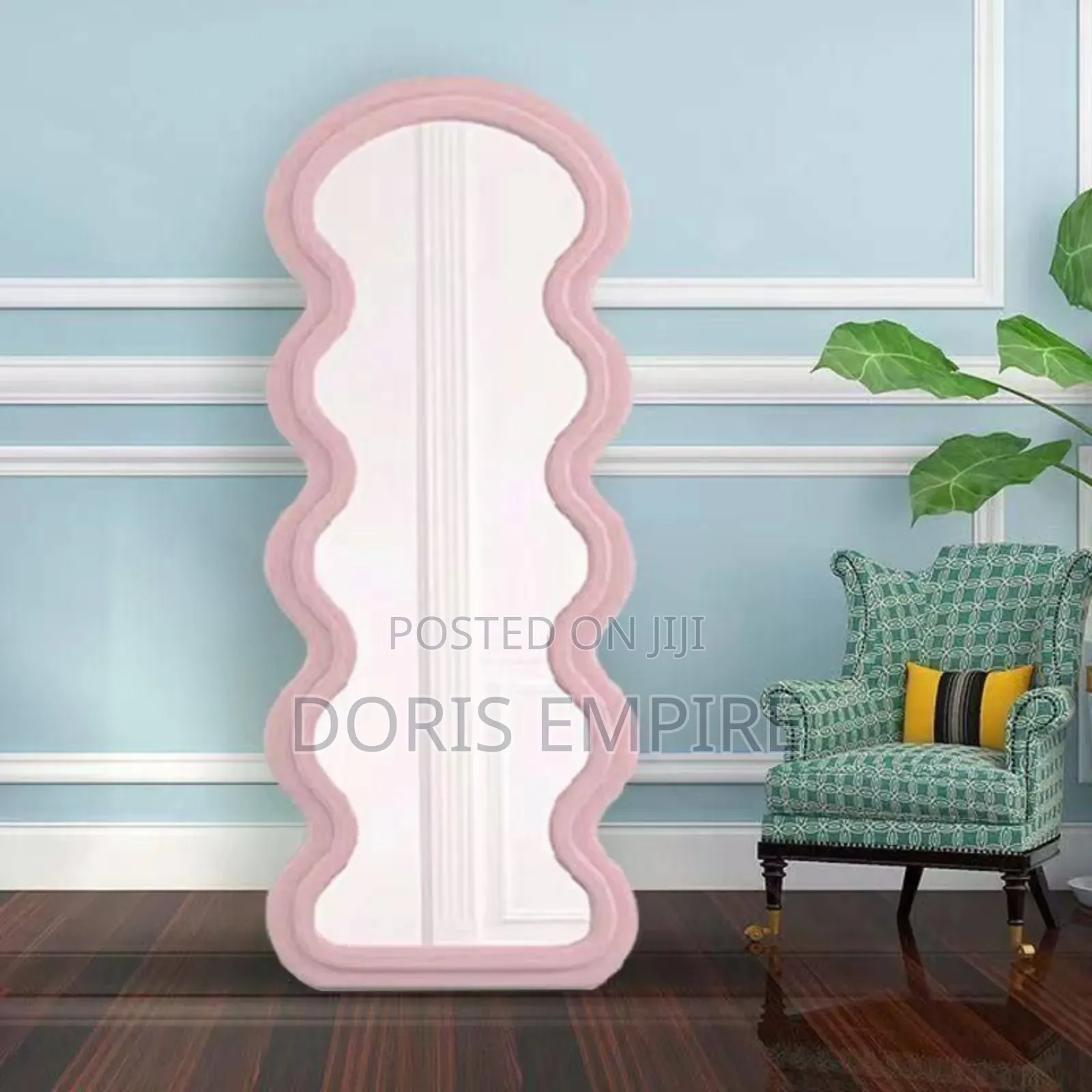Qaulity Full Length Wavy Mirror
Size: 160*60cm