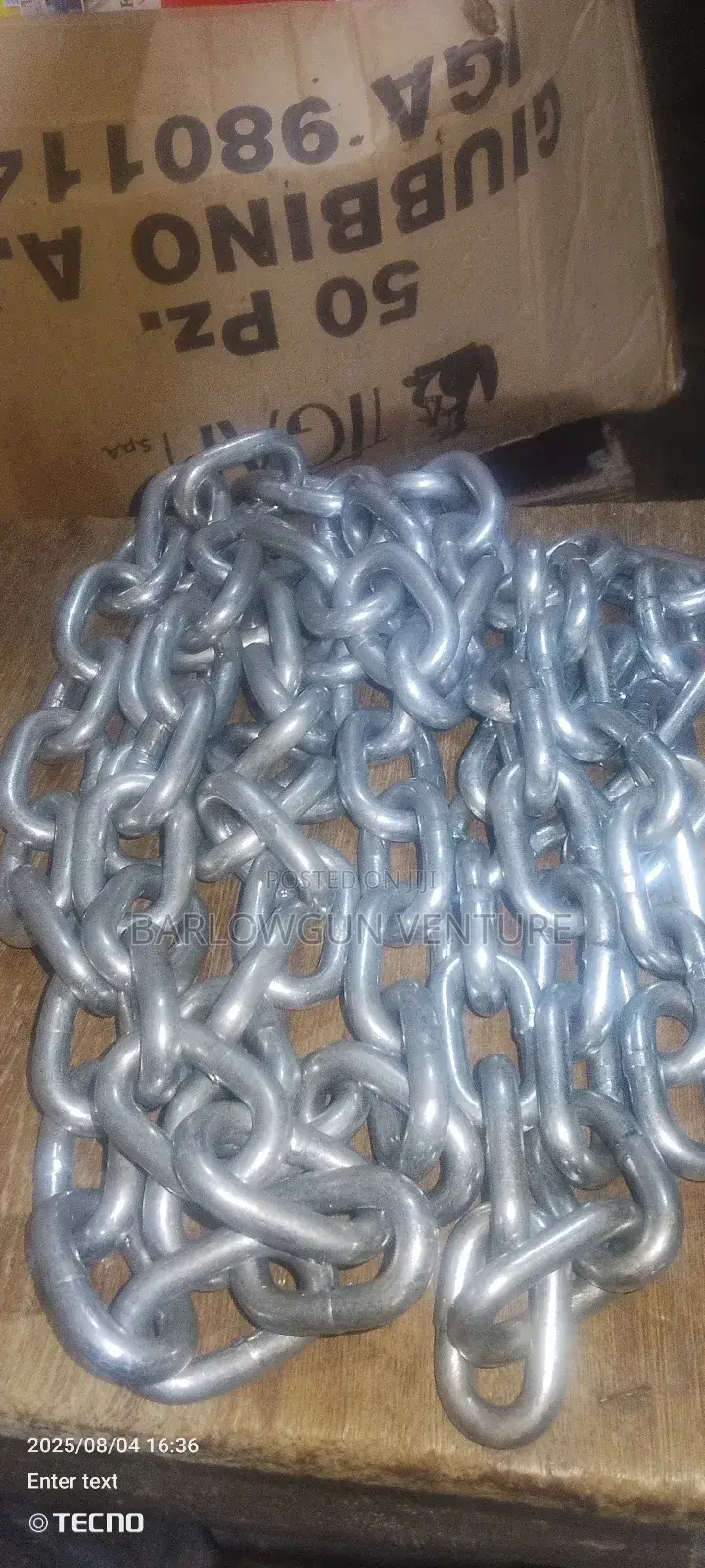 Gate Chain 10mm and 8mm Thickness