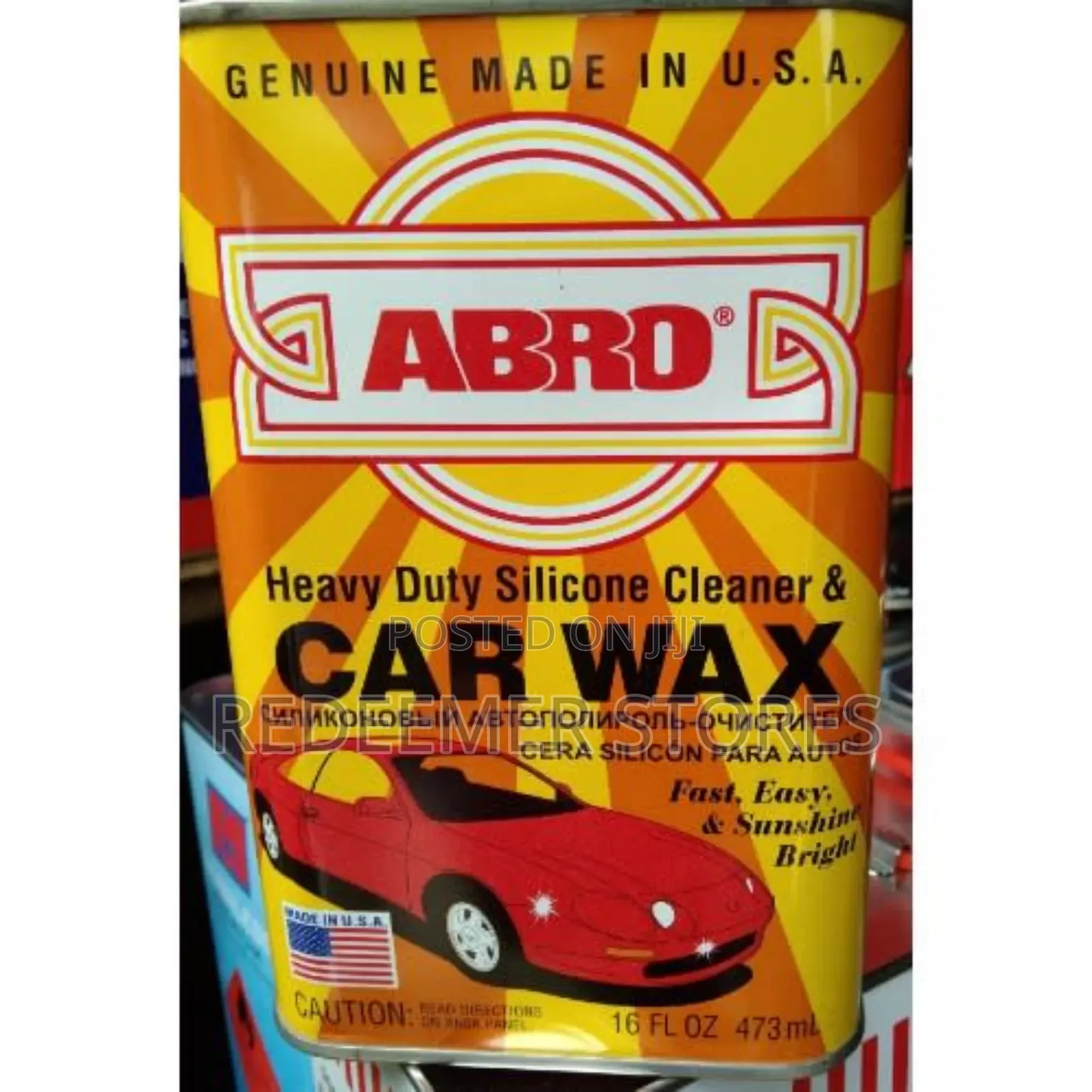 Heavy Duty Silicone Cleaner Wax,