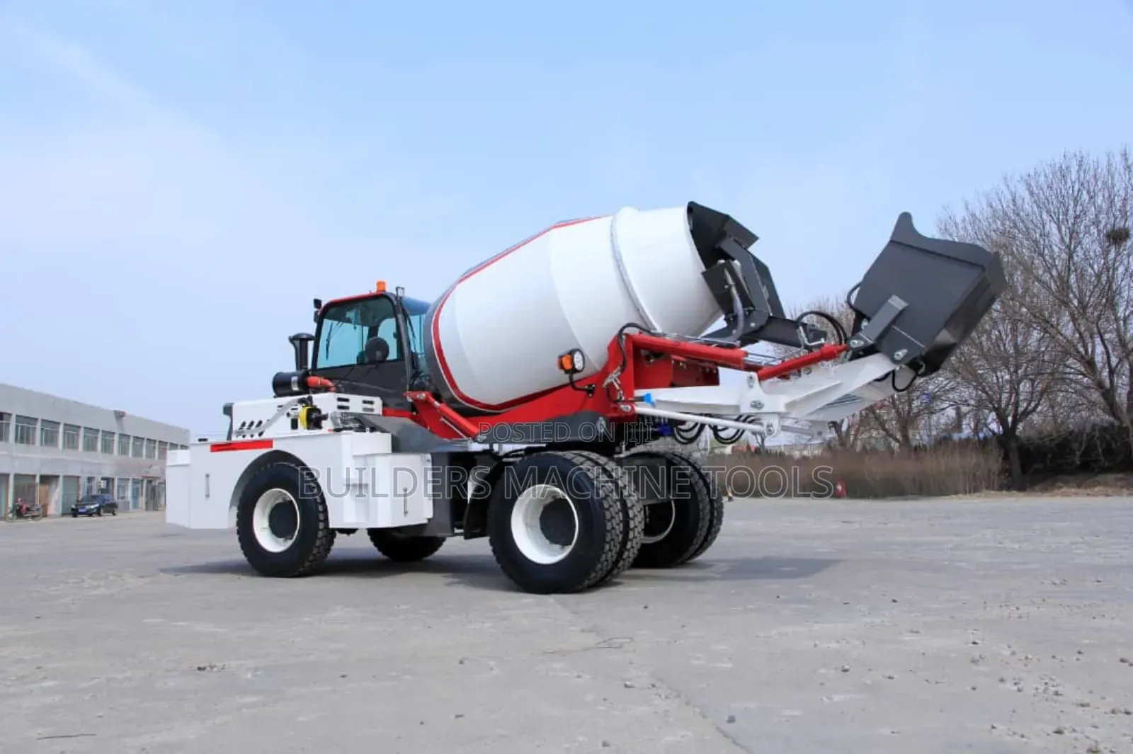 3.5cbm 4x4 Hydraulic Self Loader Concrete Mixer