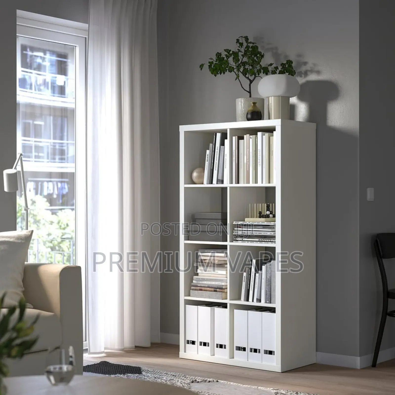Ikea Kallax
Shelving Unit, White, 77x147 Cm