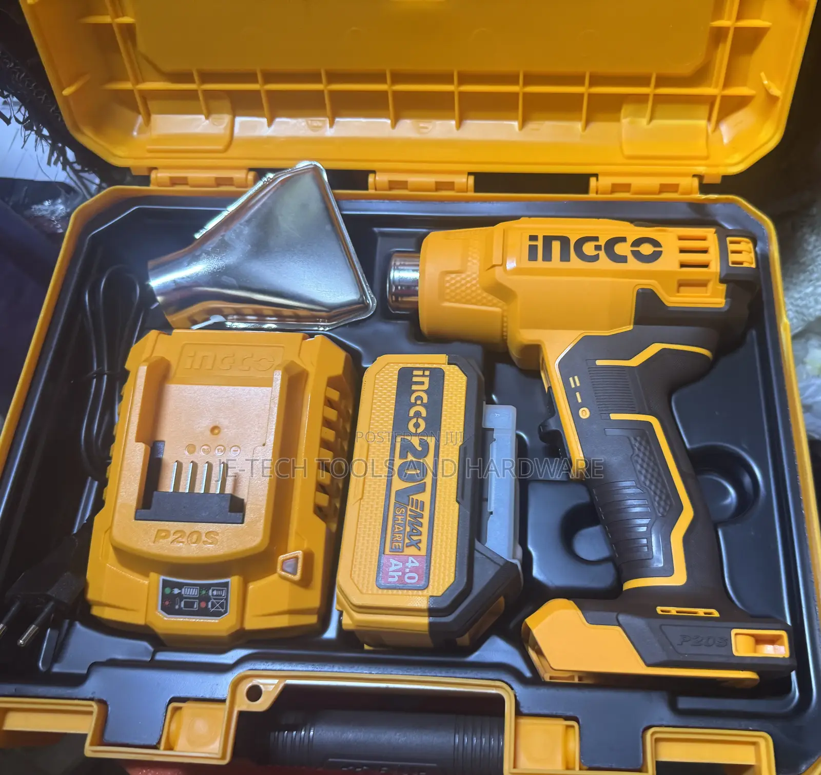 Ingco 20v Cordless Heat Gun.