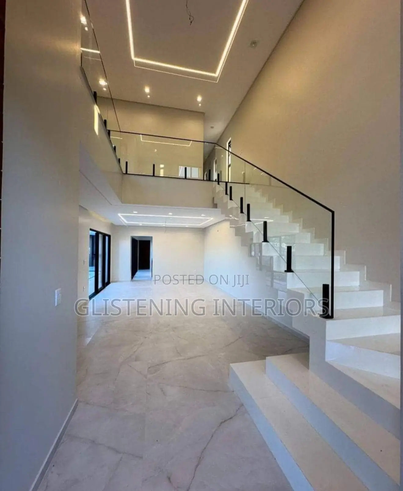 Staircase Design 10mm Tempered Plain Glass
