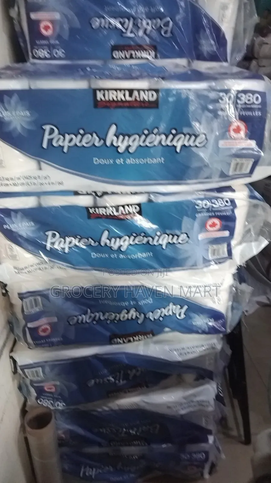 Kirkland Signature 2-Ply Bath Tissue × 30 Rolls