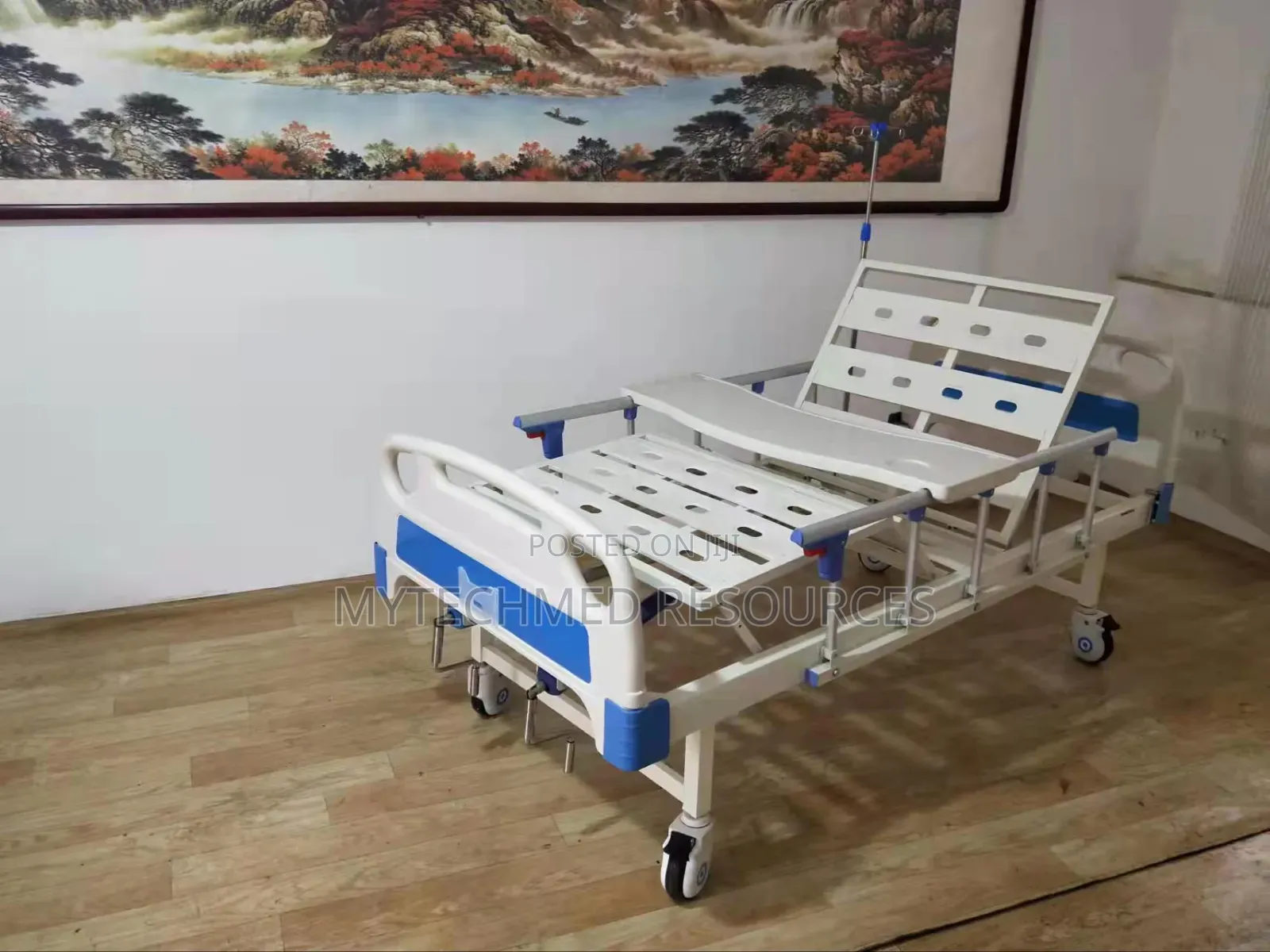 Hospital Bed Double Crank Abs