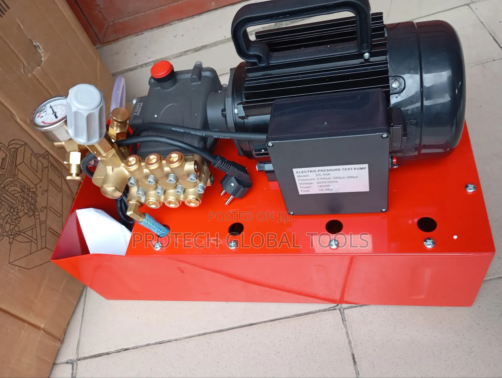Heavy Duty Pressure Testing Pump