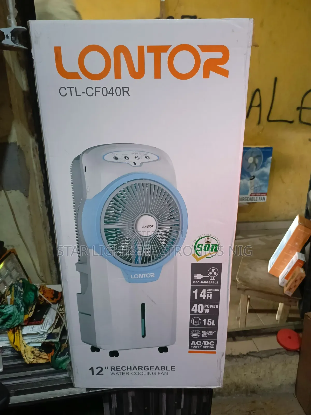 Rechargeable Air Cooler Lontor