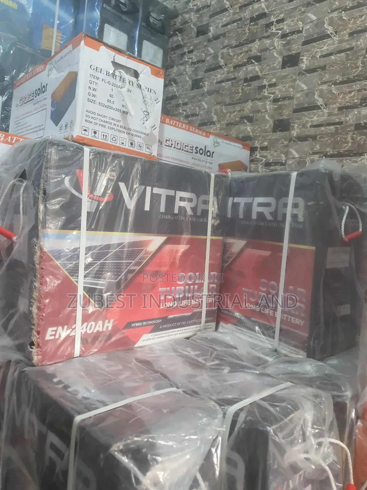 240ah Vitra Tubular Battery With Warranty