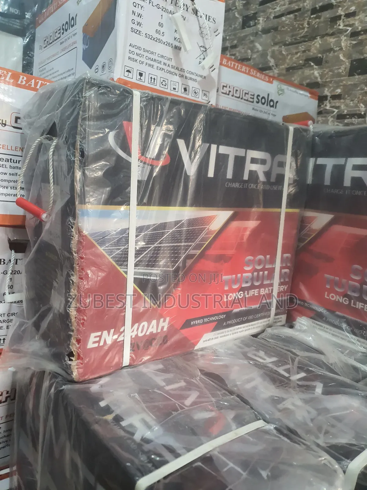 240ah Vitra Tubular Battery With Warranty