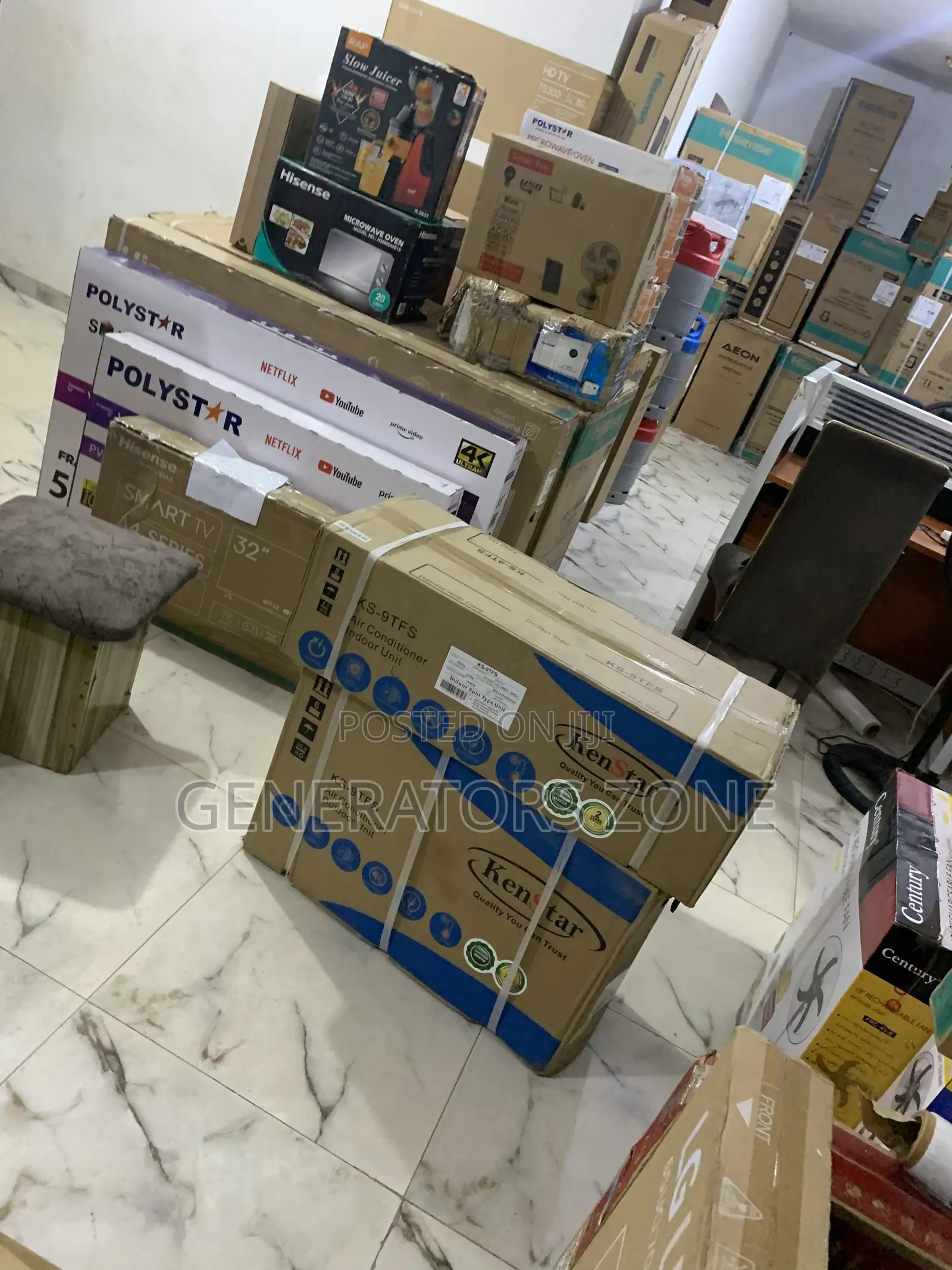 Kenstar 1hp Non-Inverter Ac| Model Ks-9tfs Energy Saving