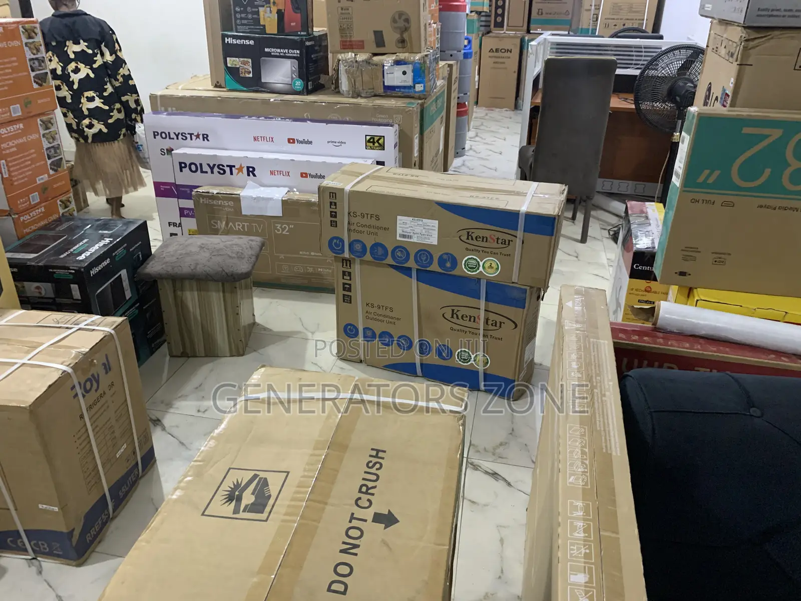Powerful Cooling, Compact Size – Kenstar 1hp Ac (Ks-9tfs)