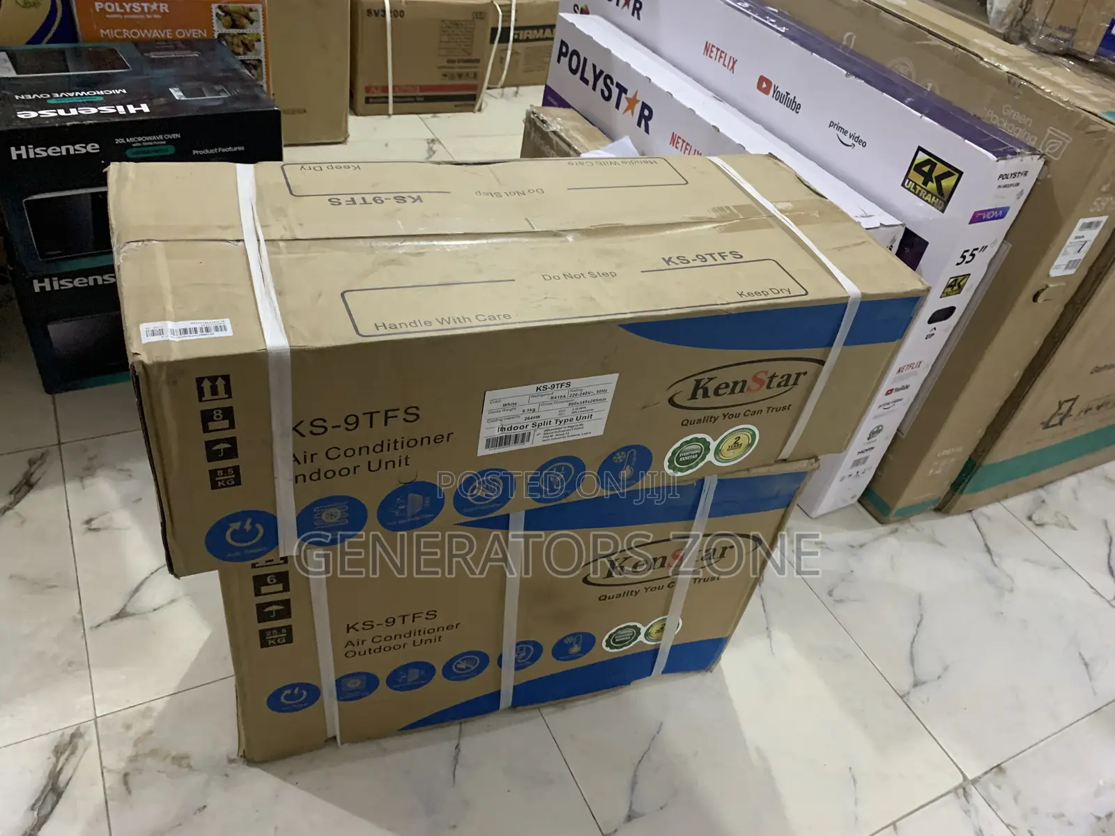 Minimalist Comfort – Kenstar 1hp Non-Inverter Split Ac