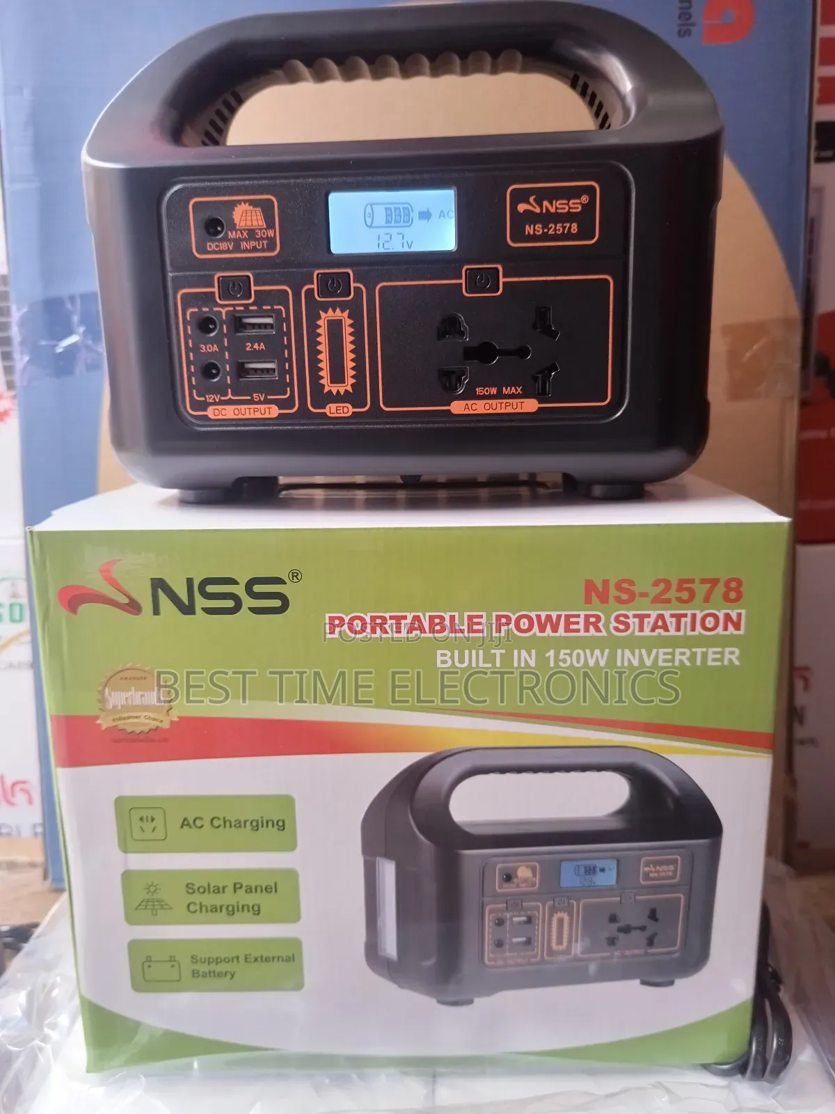 Quality 150w Portable Power Station With 40watts Solar Panel