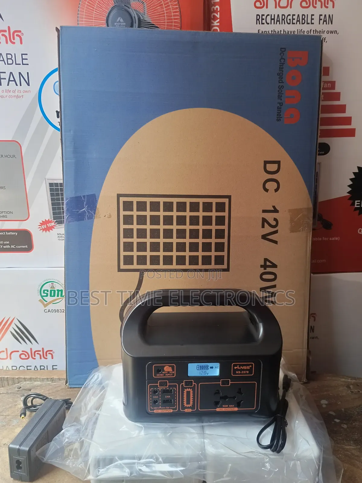 Quality 150w Portable Power Station With 40watts Solar Panel