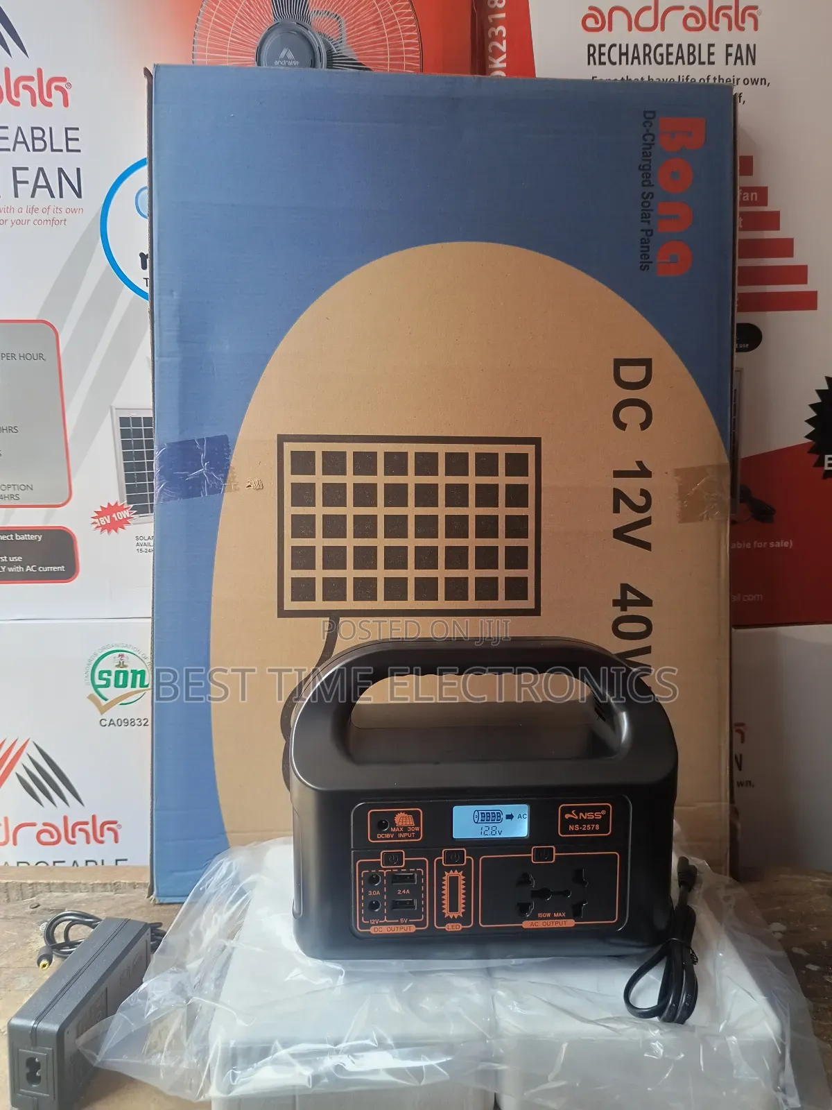 Quality 150w Portable Power Station With 40watts Solar Panel