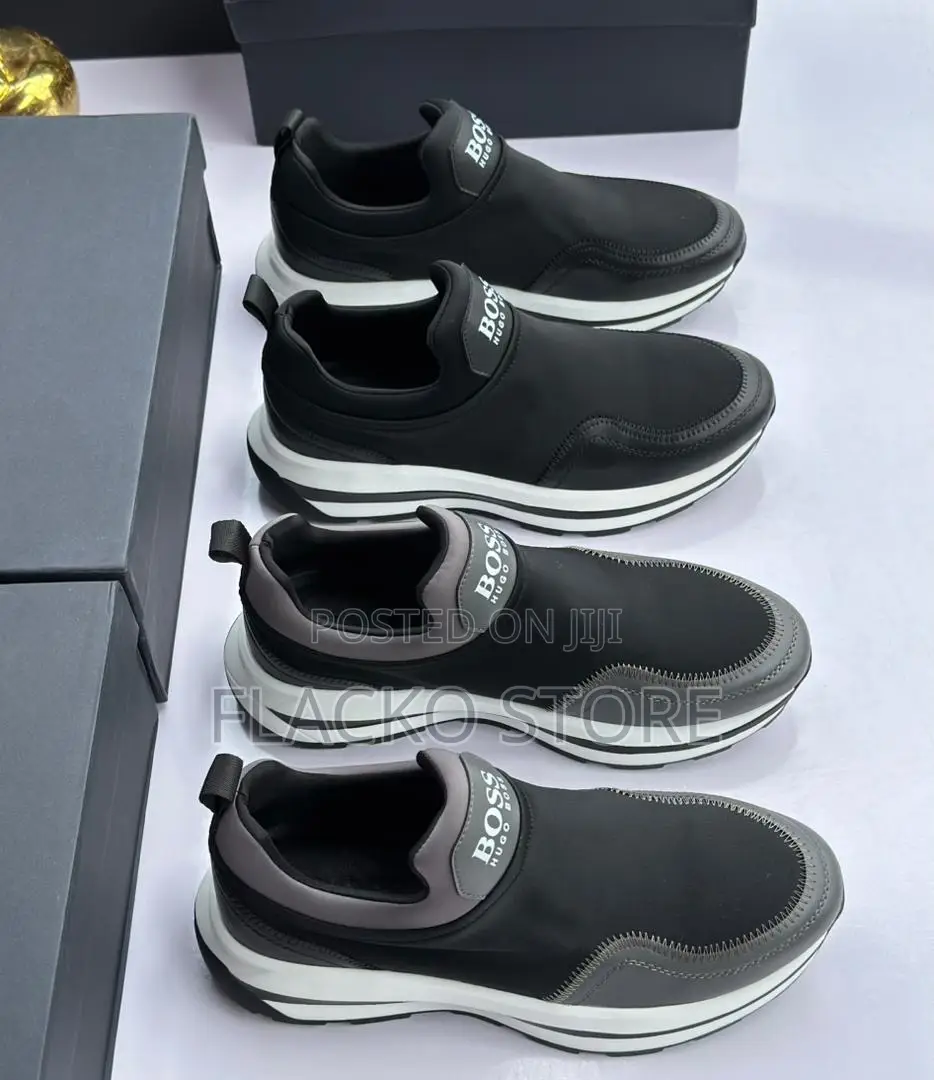 Original Hugo Boss Luxury Slip Ons Sneakers