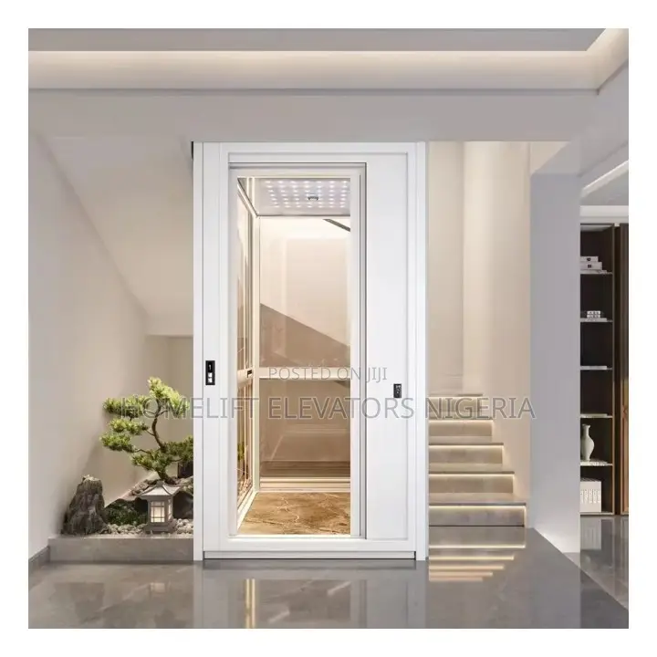 Custom Contemporary Passenger Traction Elevator