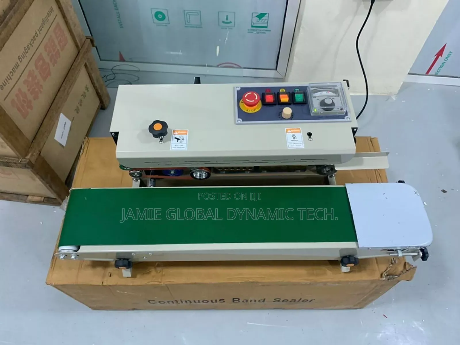 Continuos Band Sealer Machine