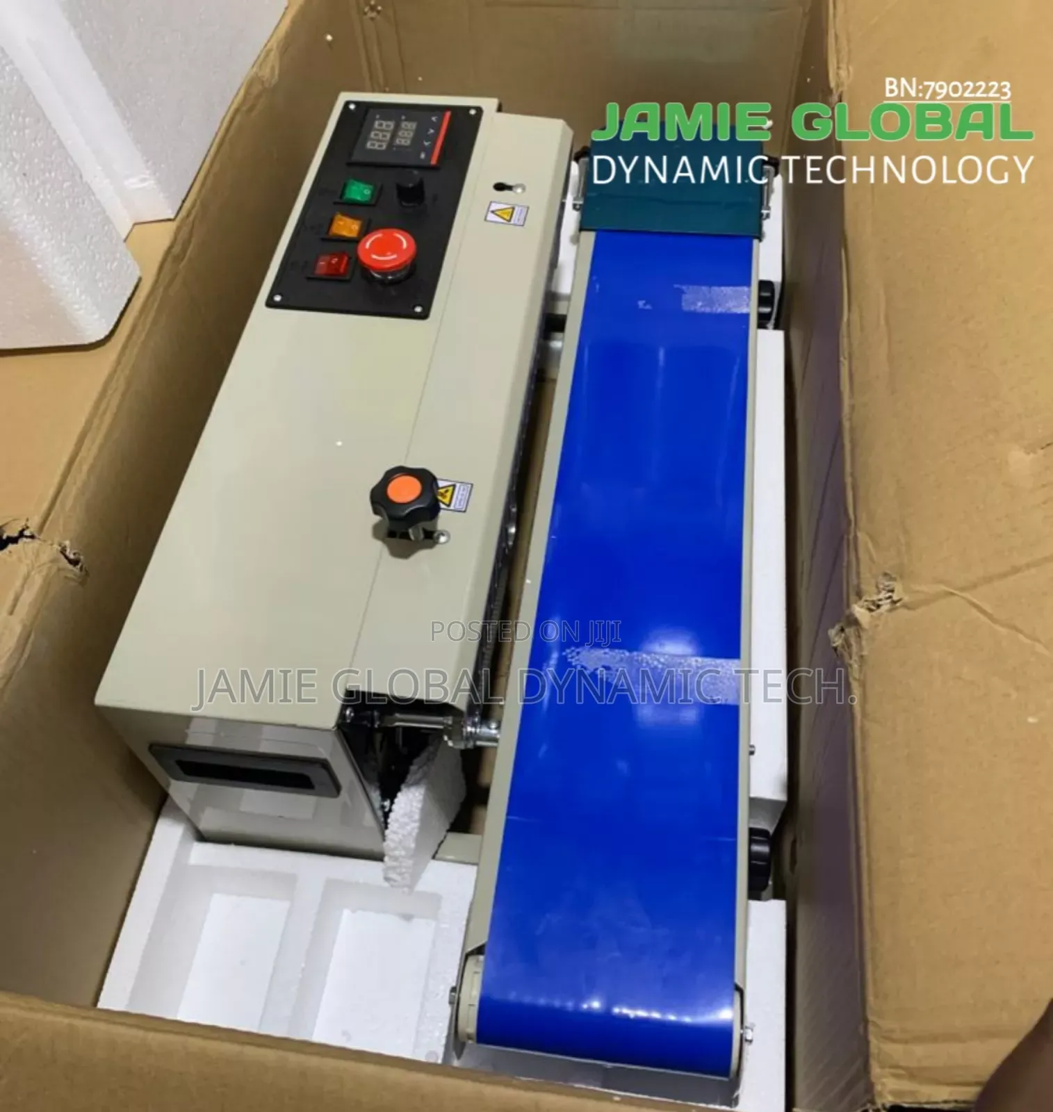 Continuos Band Sealer Machine