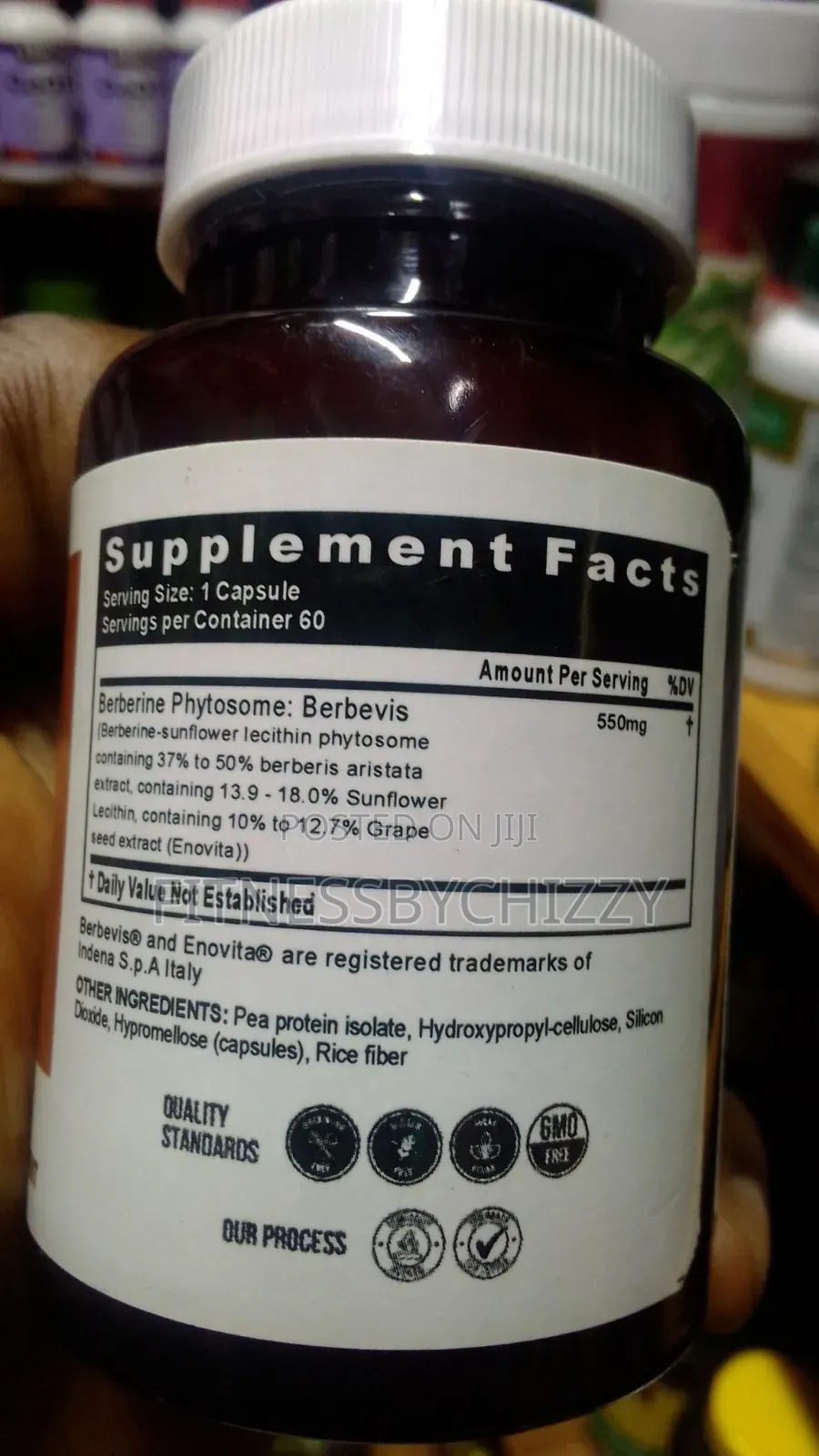 So Active Berberine X 60 Capsules