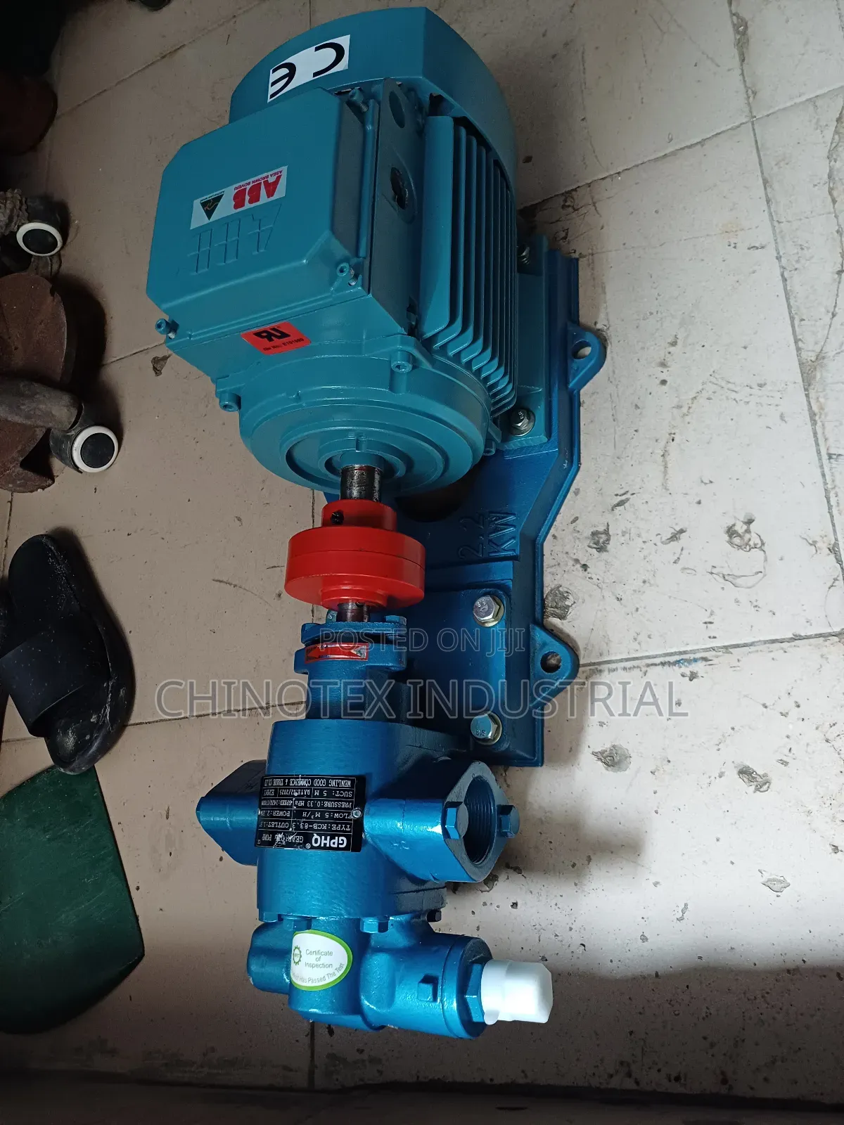 Abb Gear Oil Transfer Pump for Diesel 1.5" Inch 3hp