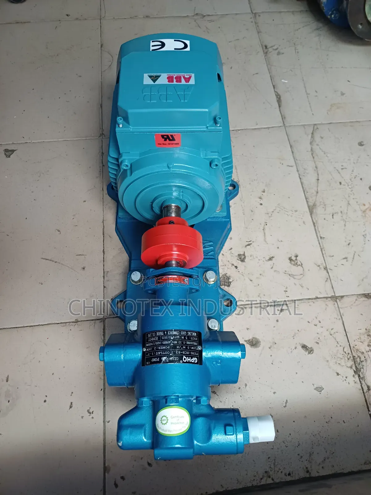 Abb Gear Oil Transfer Pump for Diesel 1.5" Inch 3hp