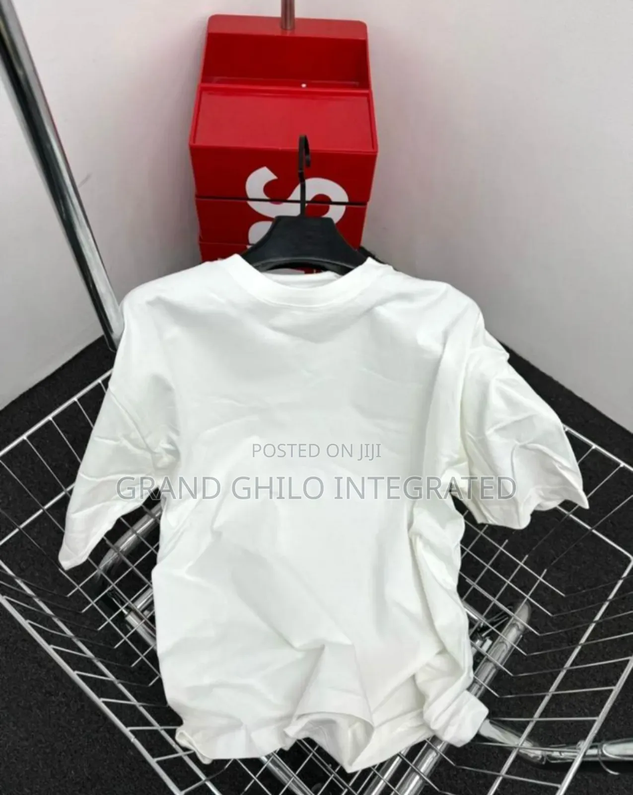 Oversized Plain Round Neck Shirt Blank