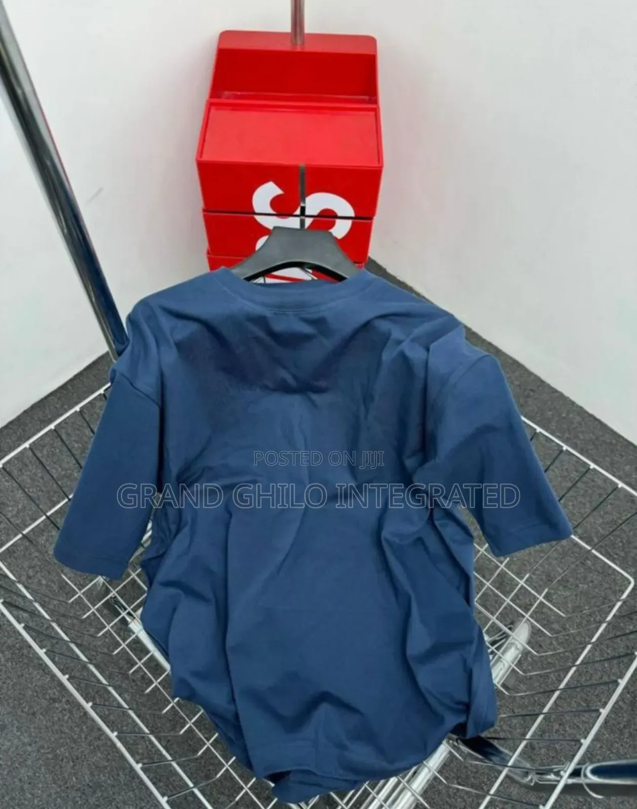 Oversized Plain Round Neck Shirt Blank