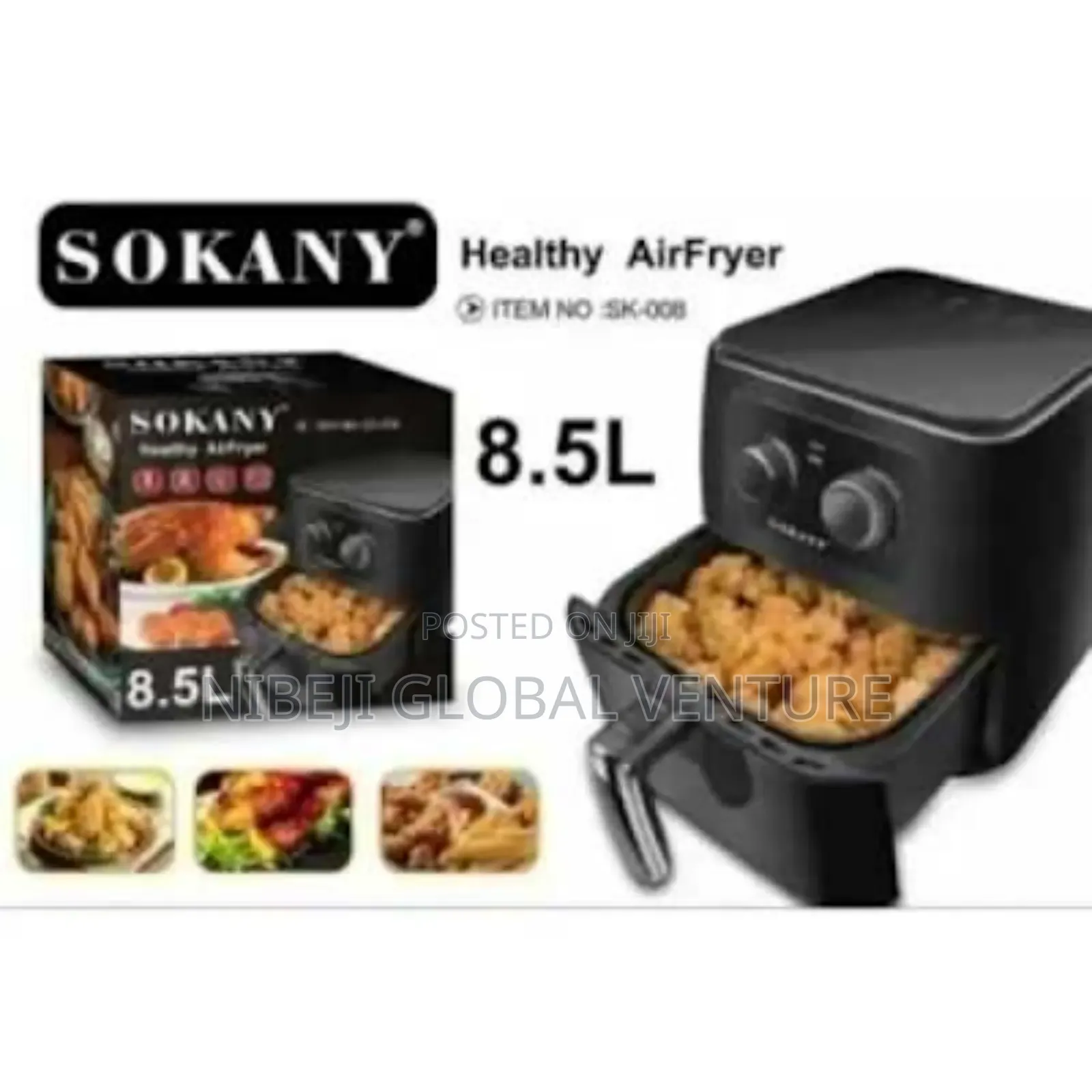 8.5liters Sokany Air Fryer