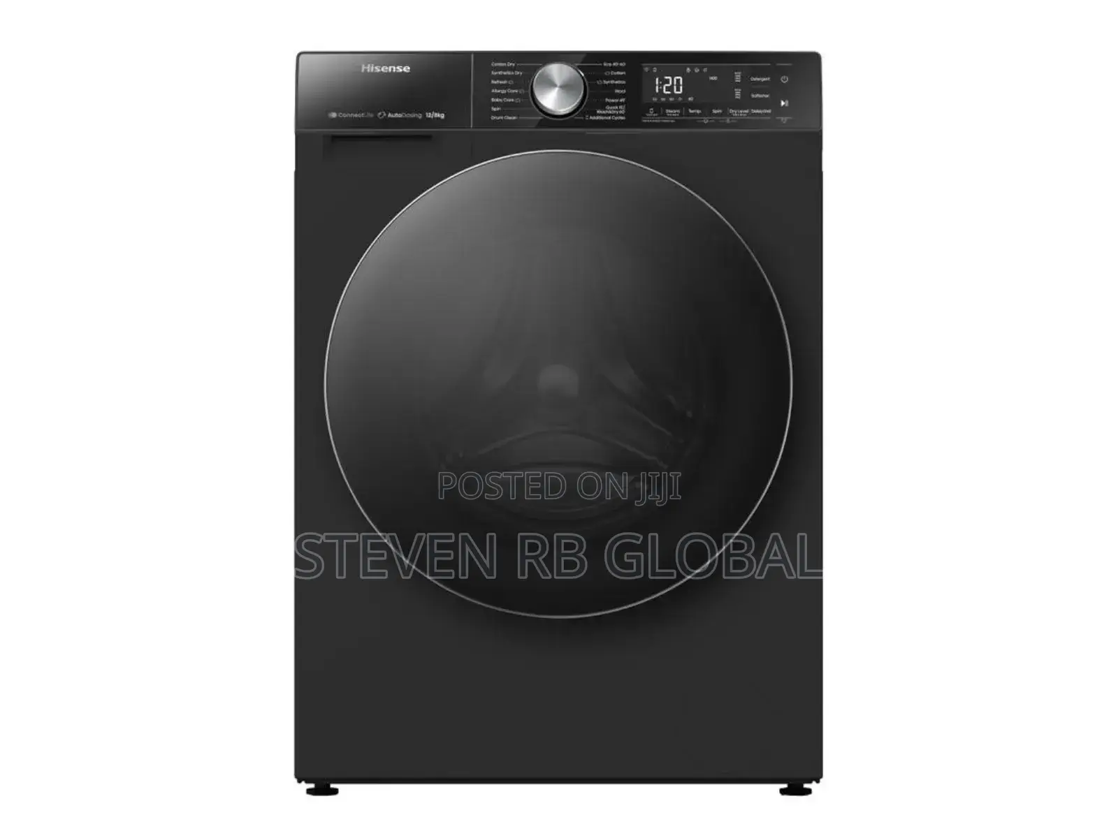 Hisense Front Load Wash Dry 12/8kg (Wd5s1245bb) Washing Ma