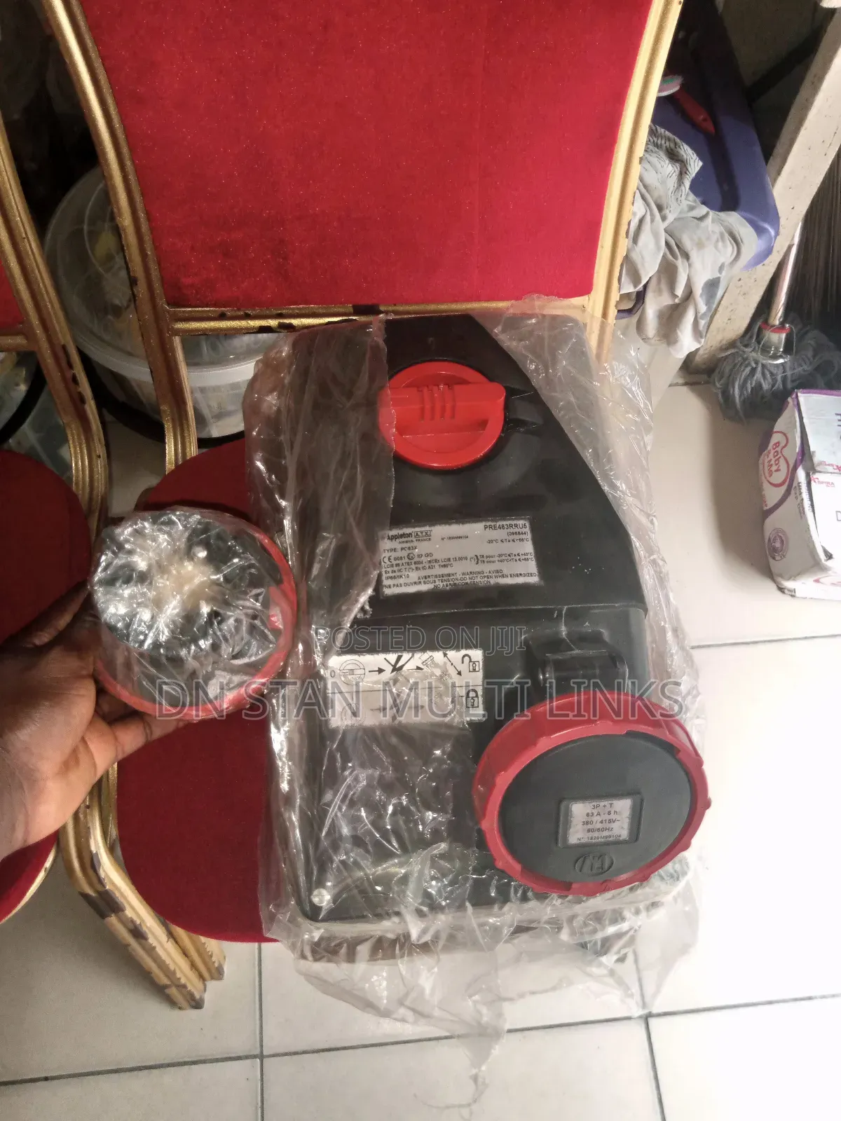 63amps 3phase Explosion Proof Socket Male and Female