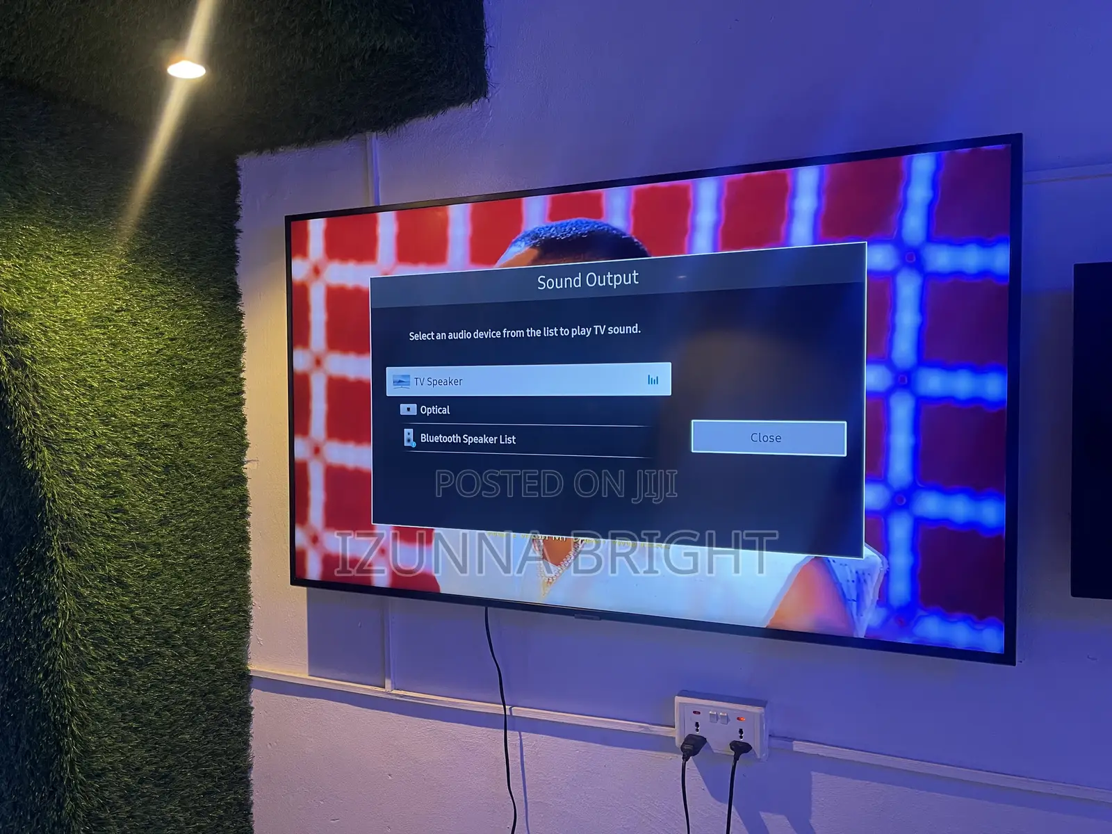 Neatly Uk Used 55inch Samsung Smart Tv