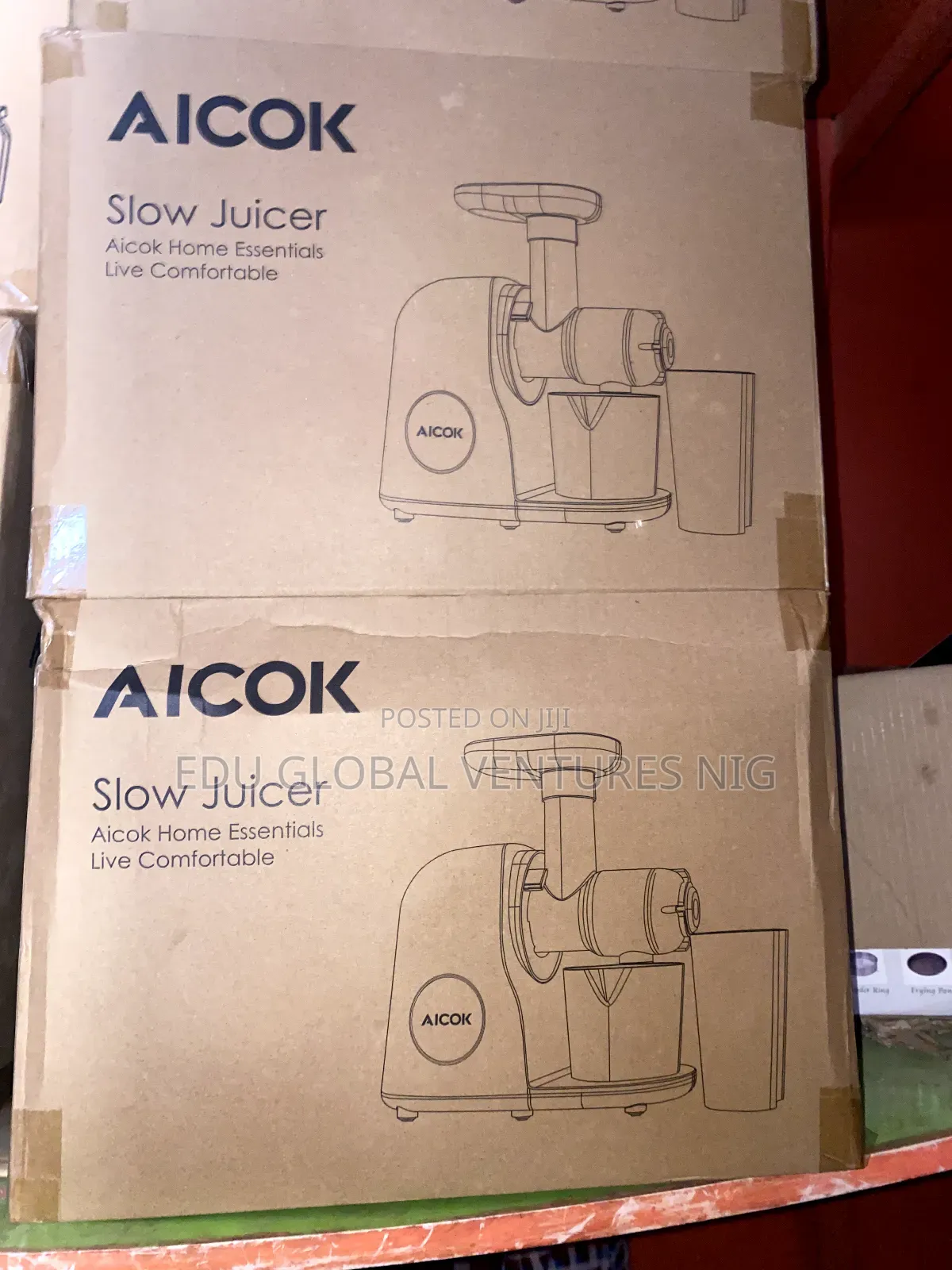 Aicok Slow Juicer (Horizontal Design). 150watts.
