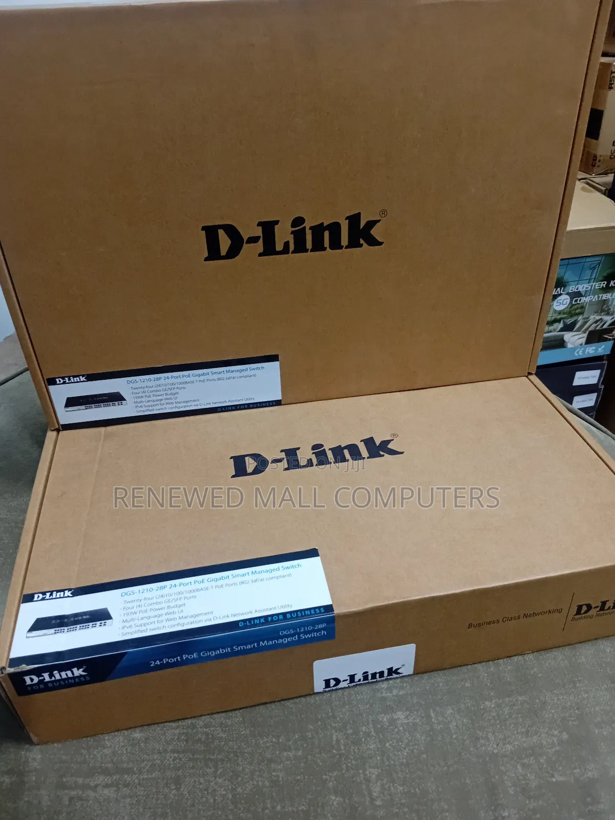D-Link 24-Port Poe Gigabit Smart Managed Switch