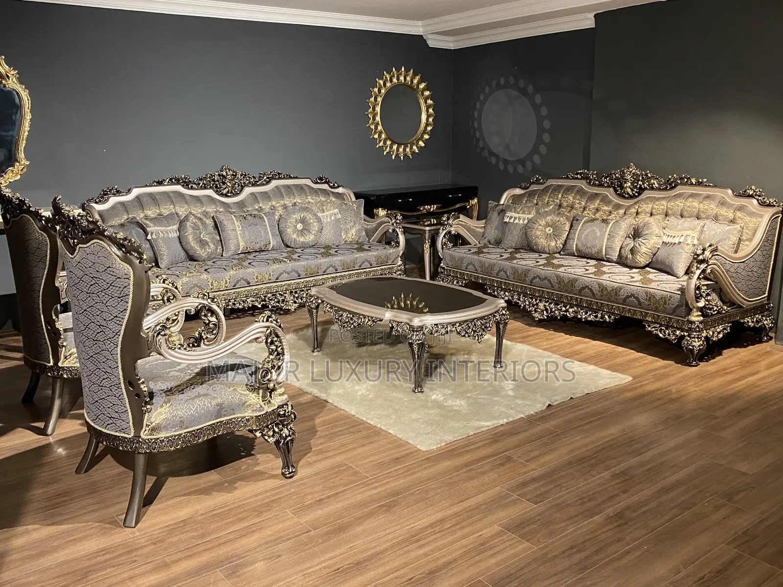 Royal Antique Turkish Sofa Complete Set