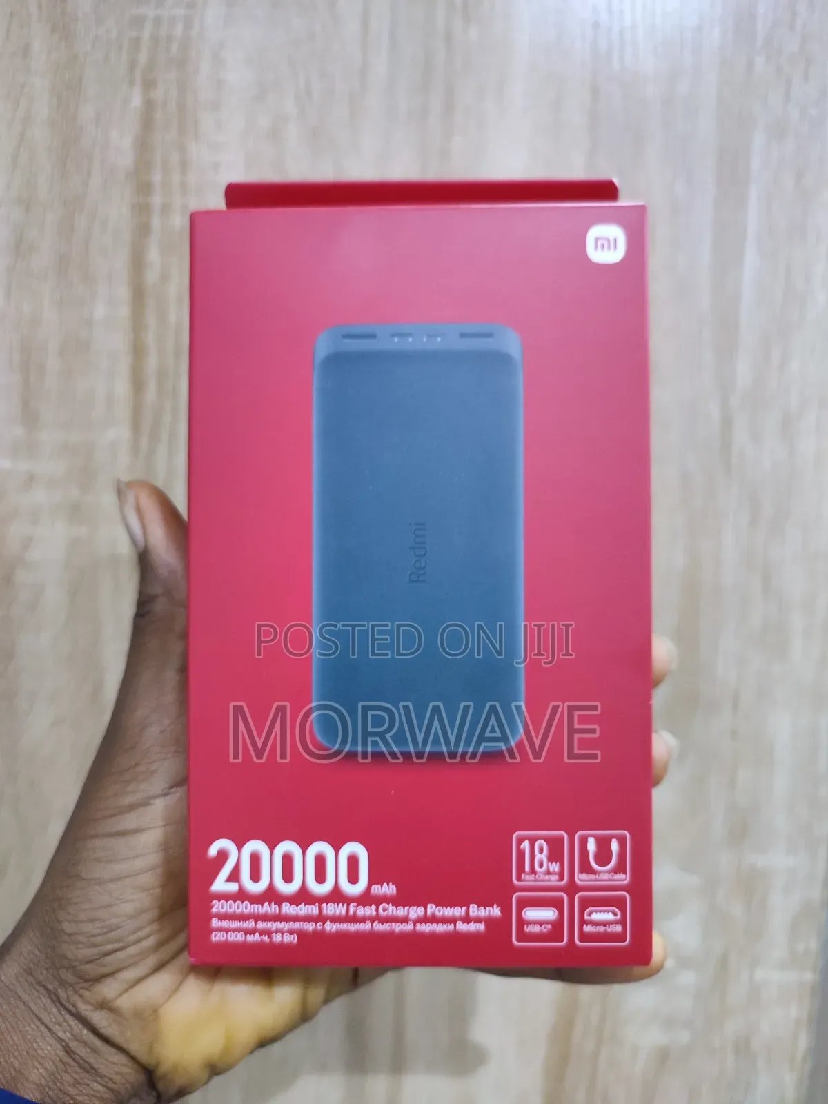 20000mah Redmi 18w Fast Charge Power Bank