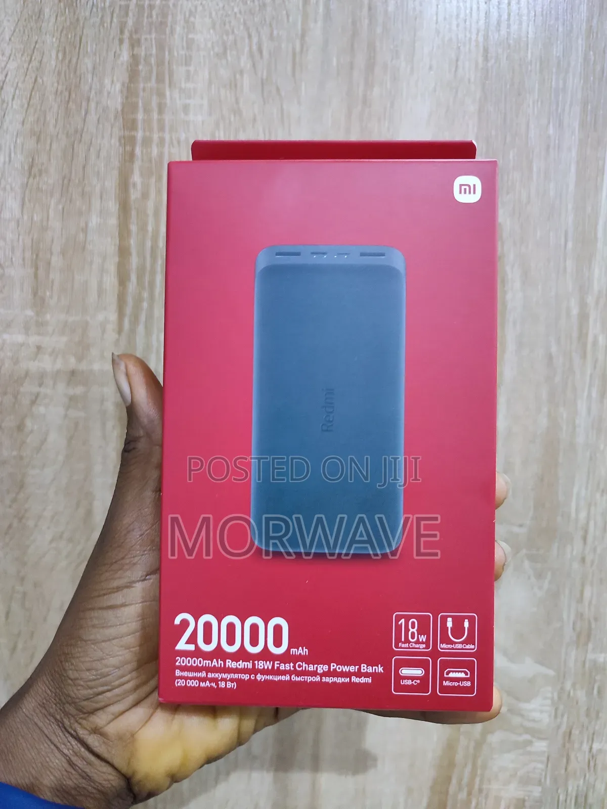 20000mah Redmi 18w Fast Charge Power Bank