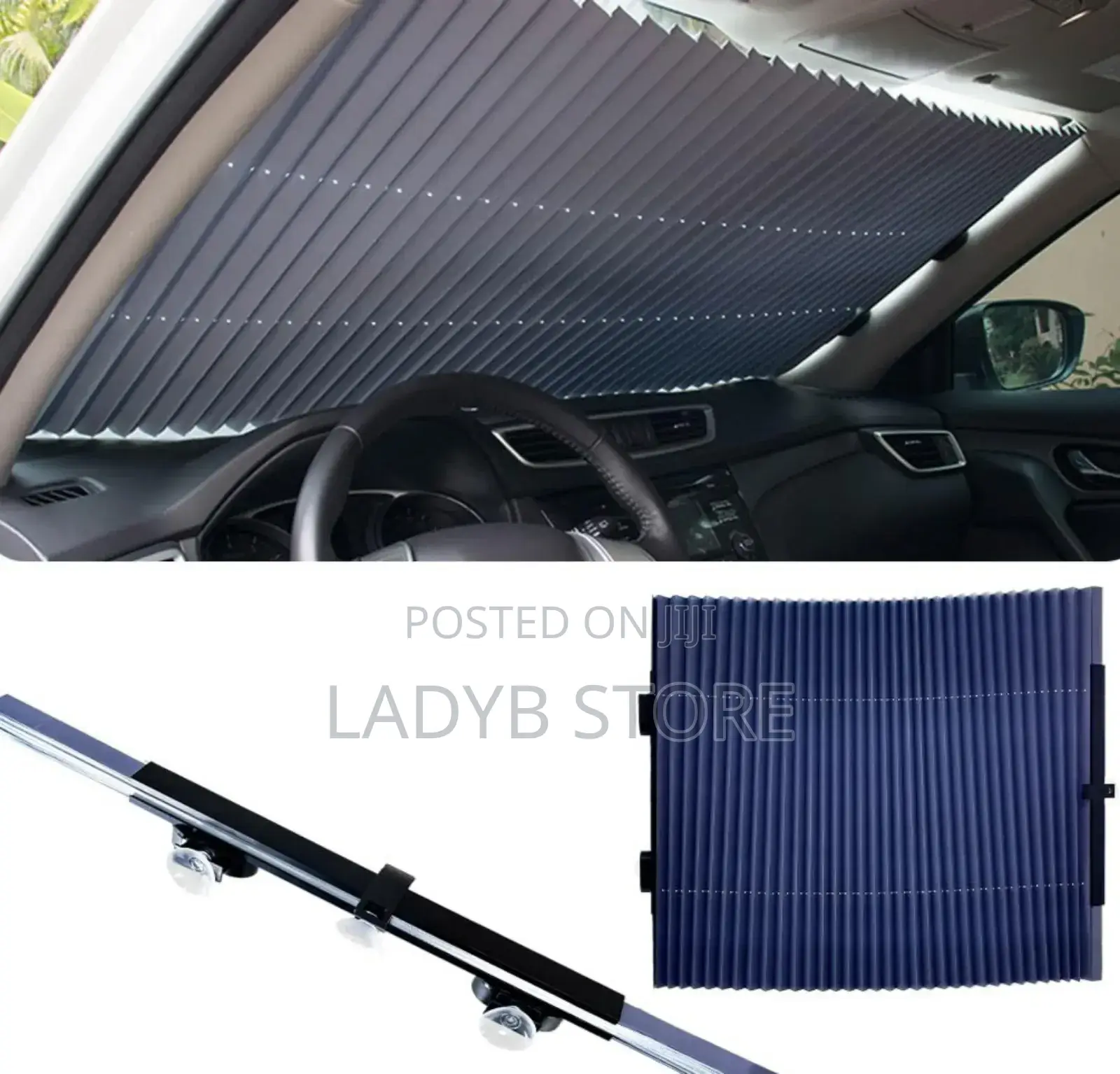 Retractable Car Sun Shade