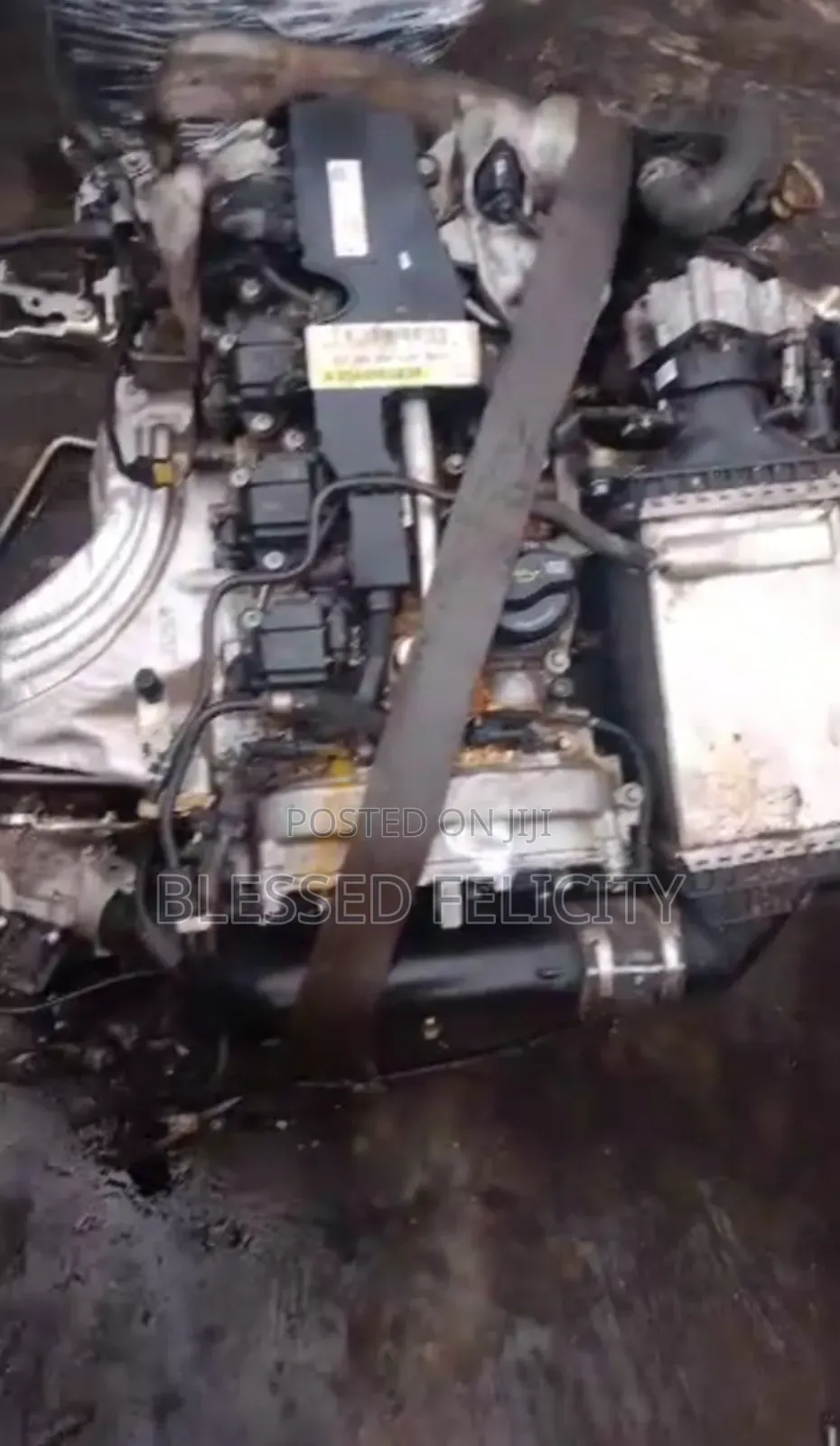 Complete Engine Mercedes Benz C300 2015 4 Plug